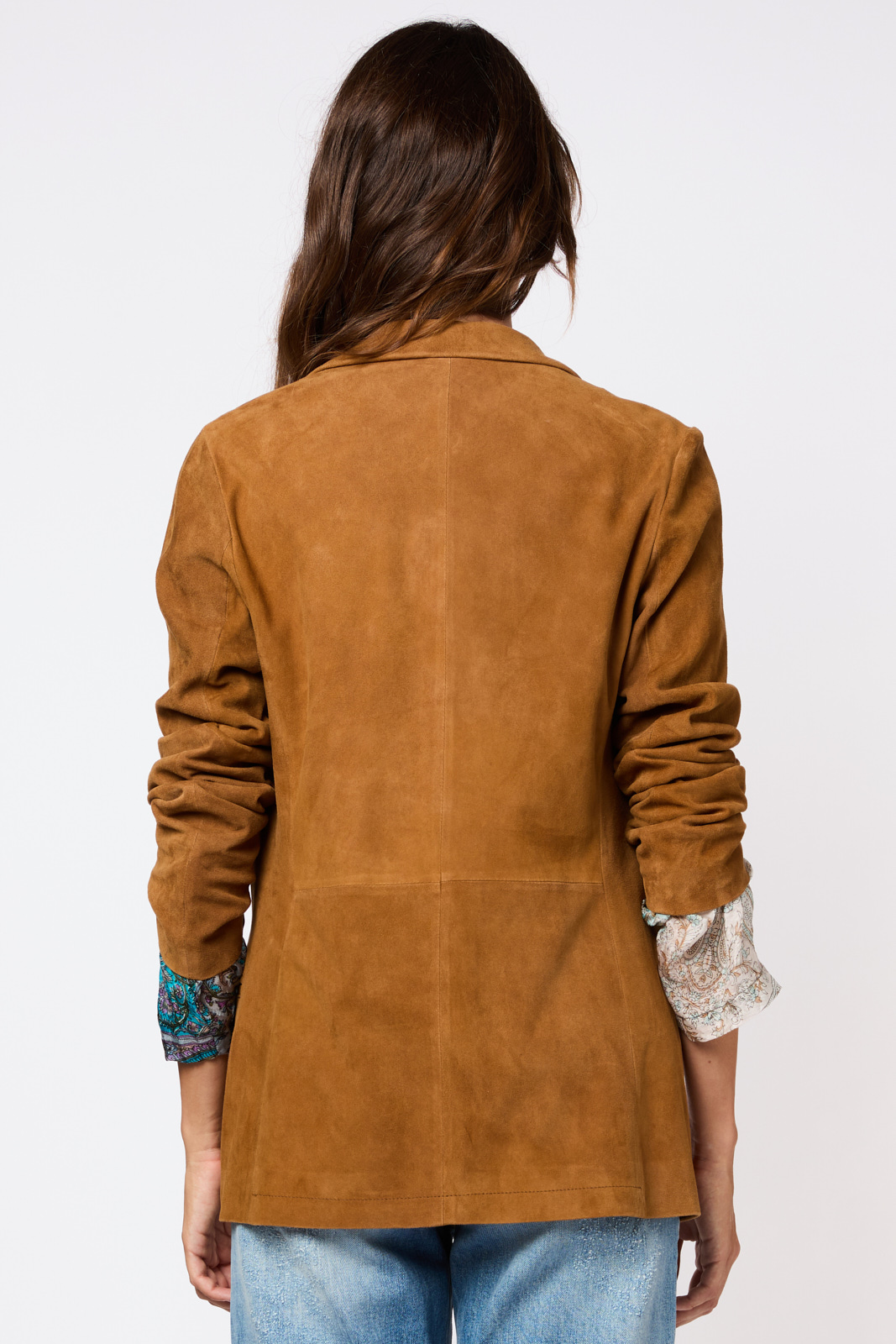 Giorgio Brato | Jacket With Buttons Suede Lamb Leather