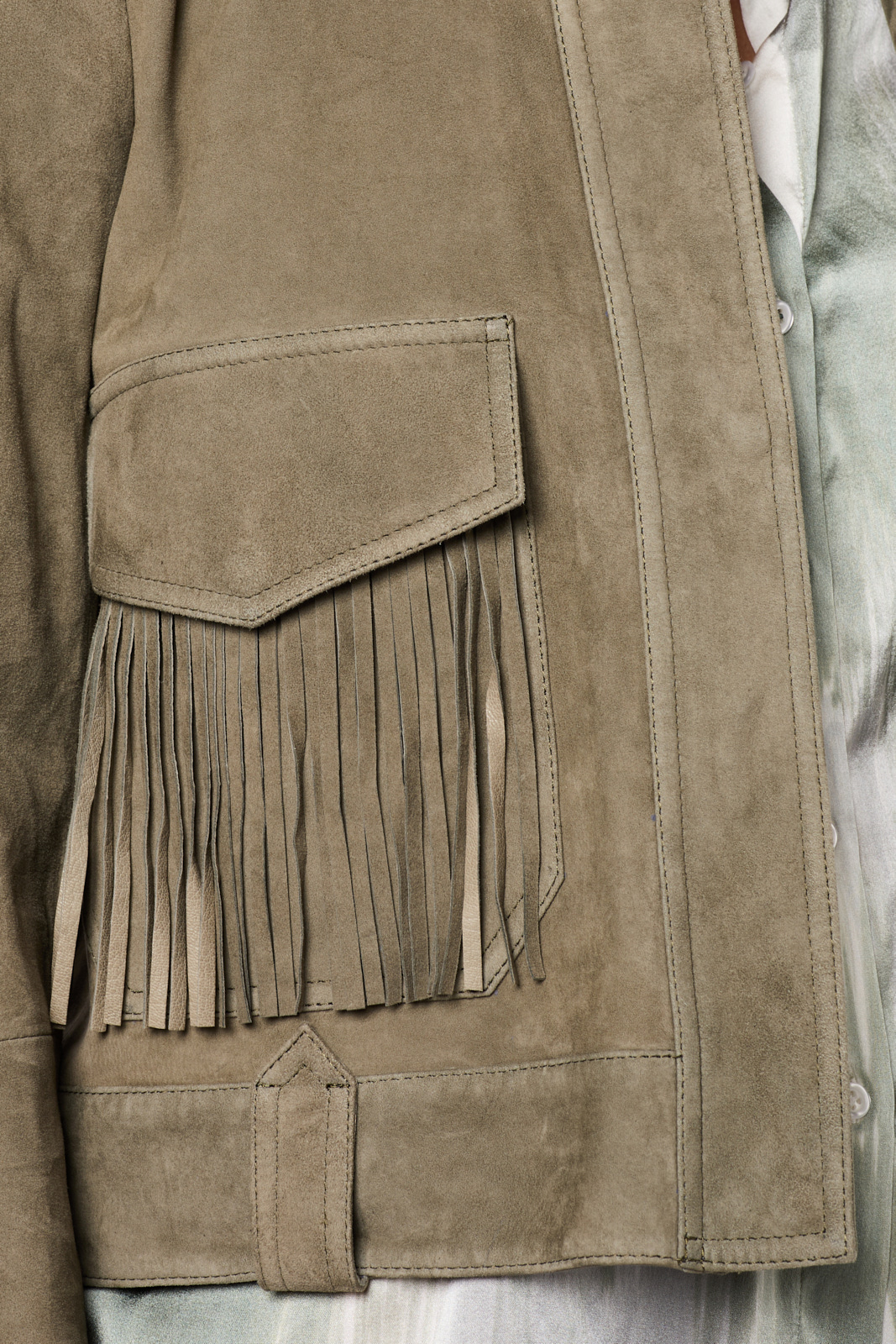 Giorgio Brato | Short Jacket On Suede Lamb Leather