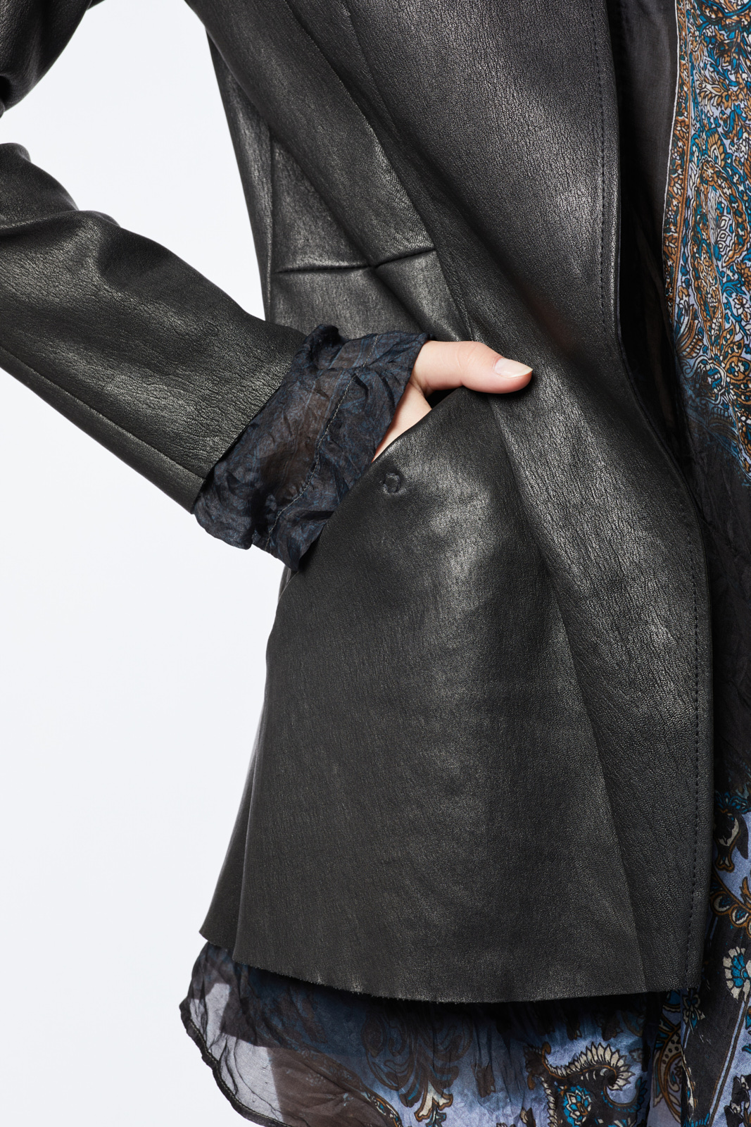 Giorgio Brato | Blazer On Stretch Leather