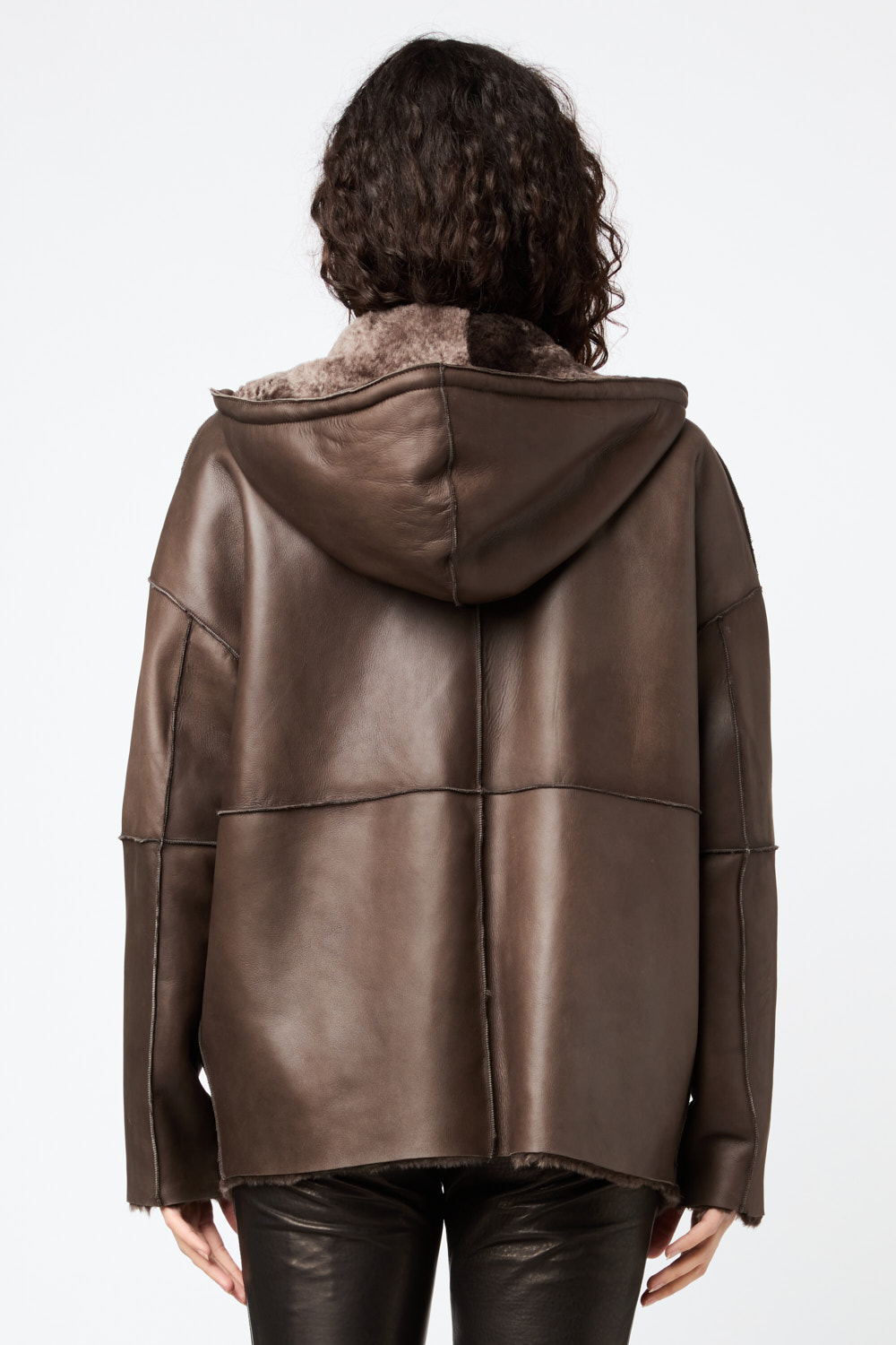Giorgio Brato | Hoodie Shearling Jacket