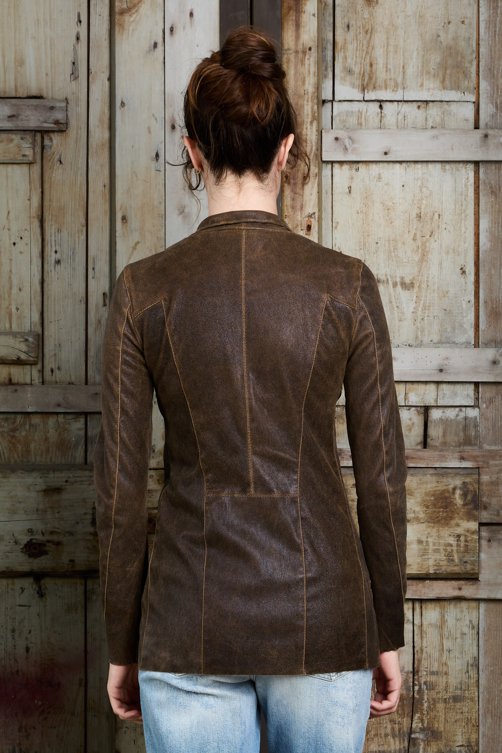 Giorgio Brato | Stretch  Leather Jacket
