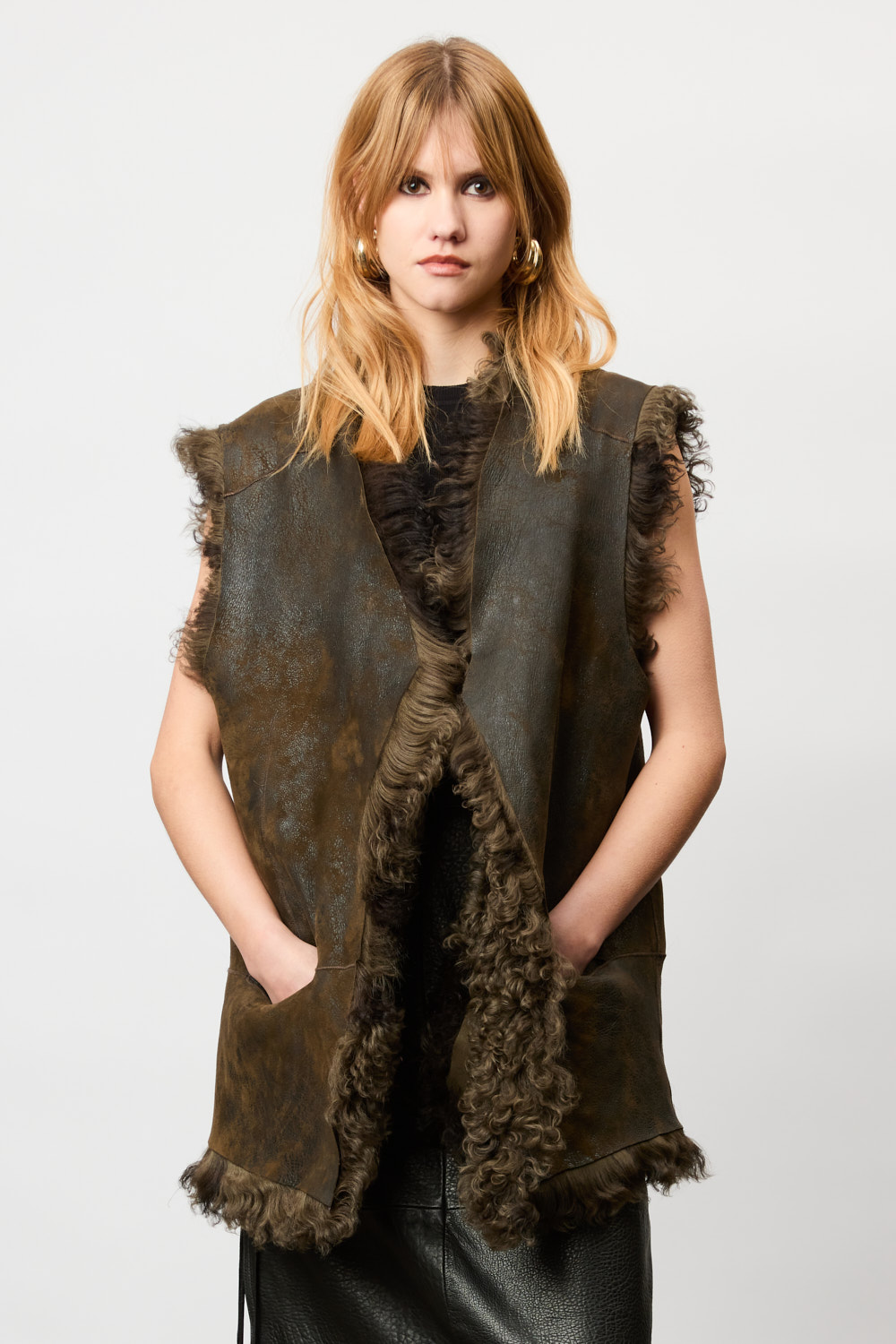 Giorgio Brato | Shearling Vest