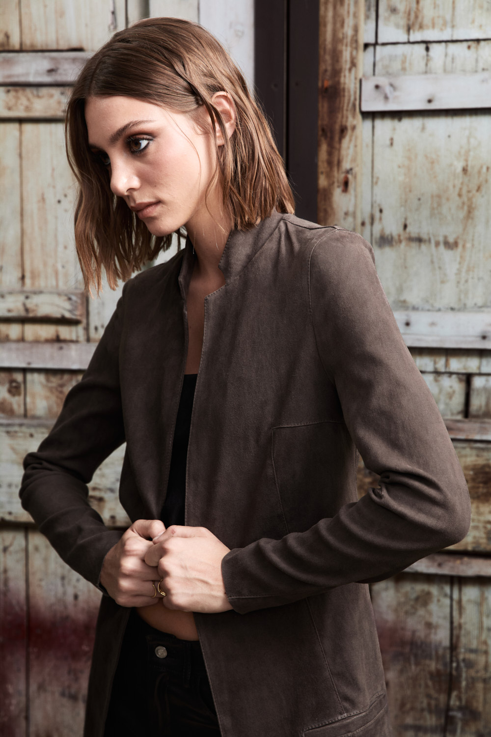 Giorgio Brato | Stretch  Leather Jacket