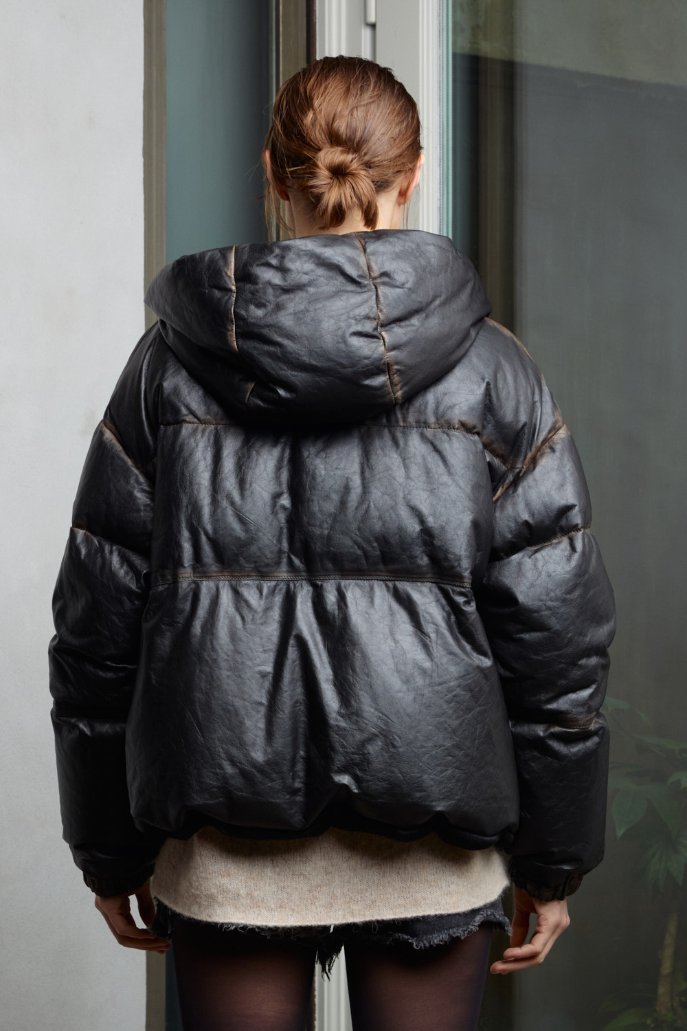 Giorgio Brato | Down Jacket On Leather