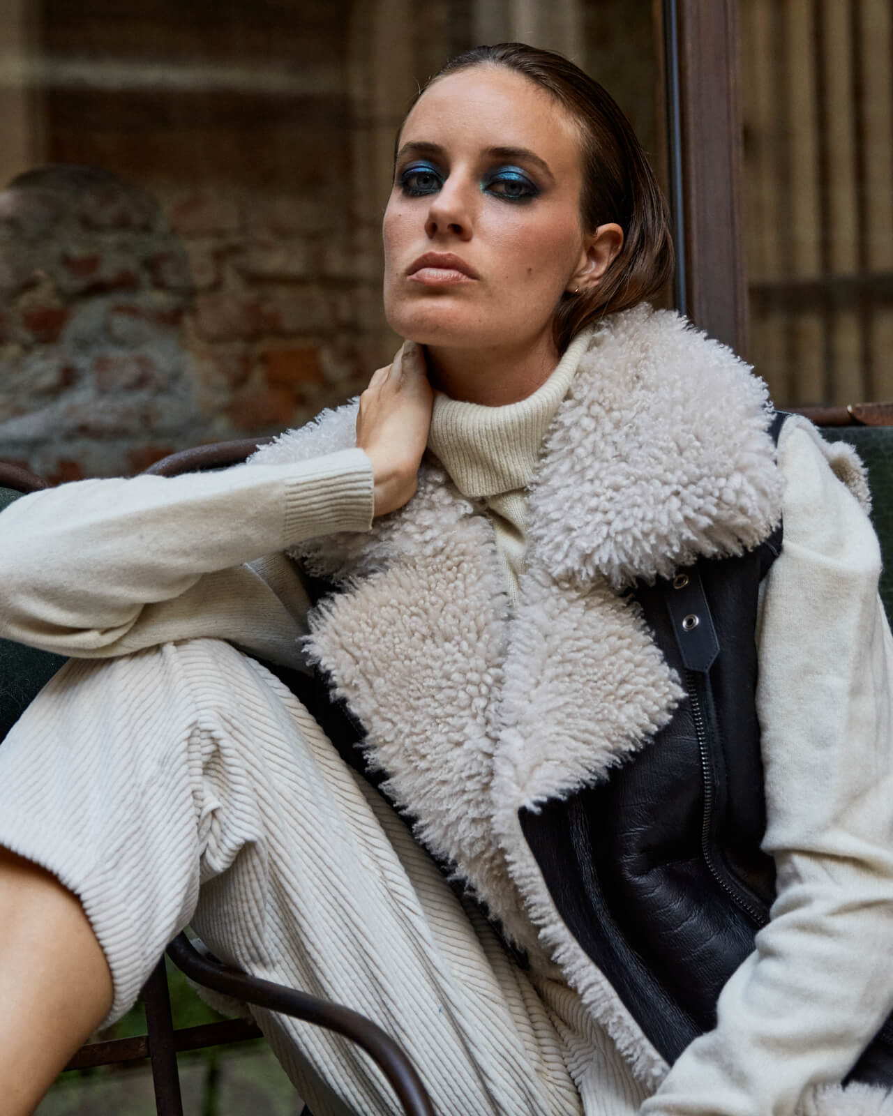 giorgio brato vero shearling