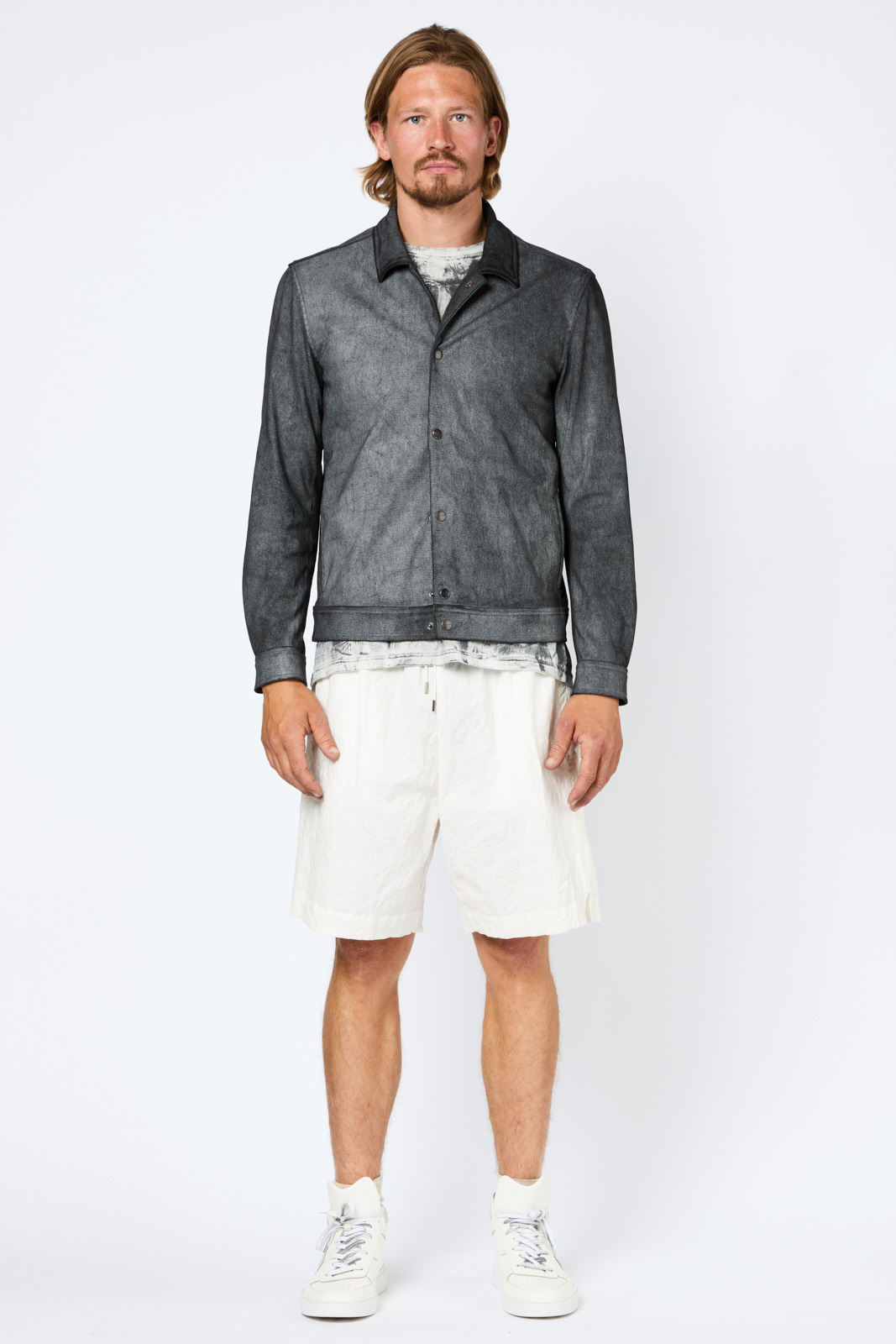 Giorgio Brato | Jacket On  Stretch Lamb Leather