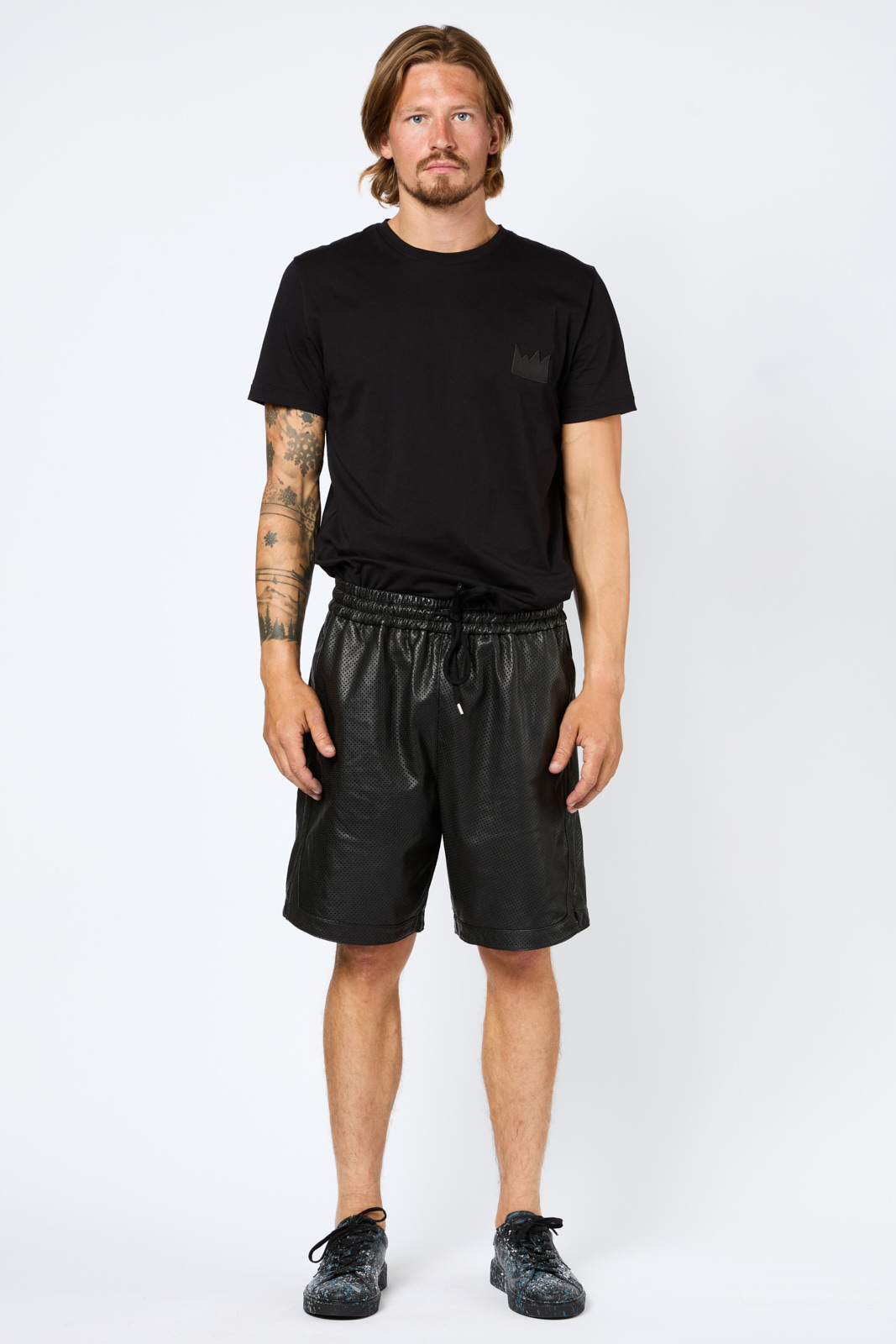 Giorgio Brato | Shorts On Punched Vegetal Lamb Leather