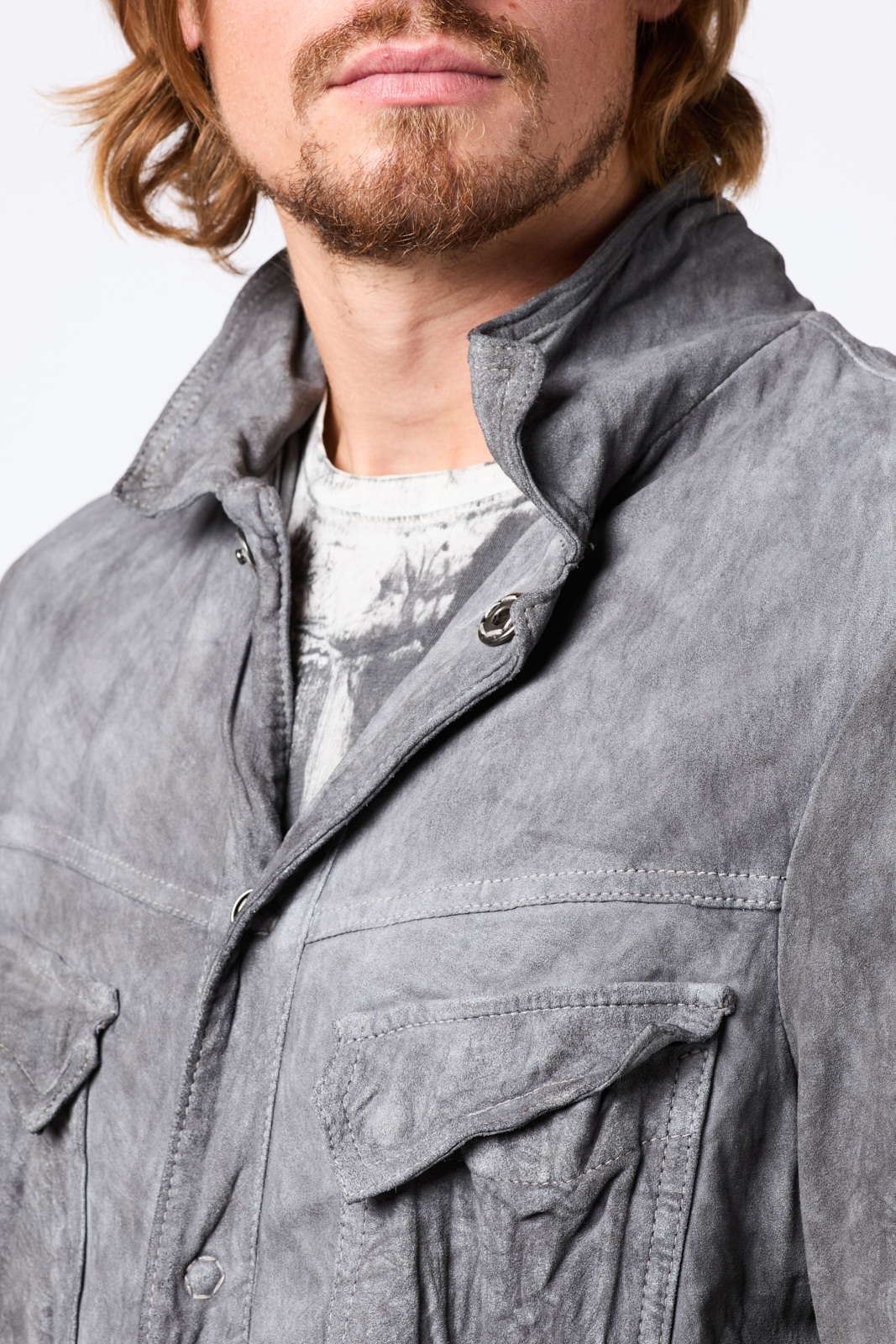 Giorgio Brato | Jacket On Suede Lamb Leather