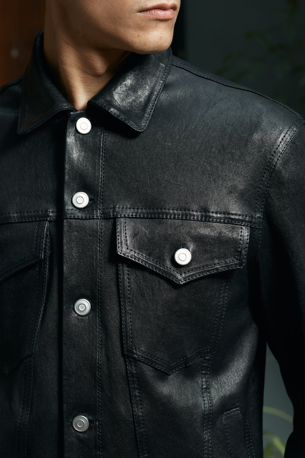Giorgio Brato | Stretch Leather Jacket