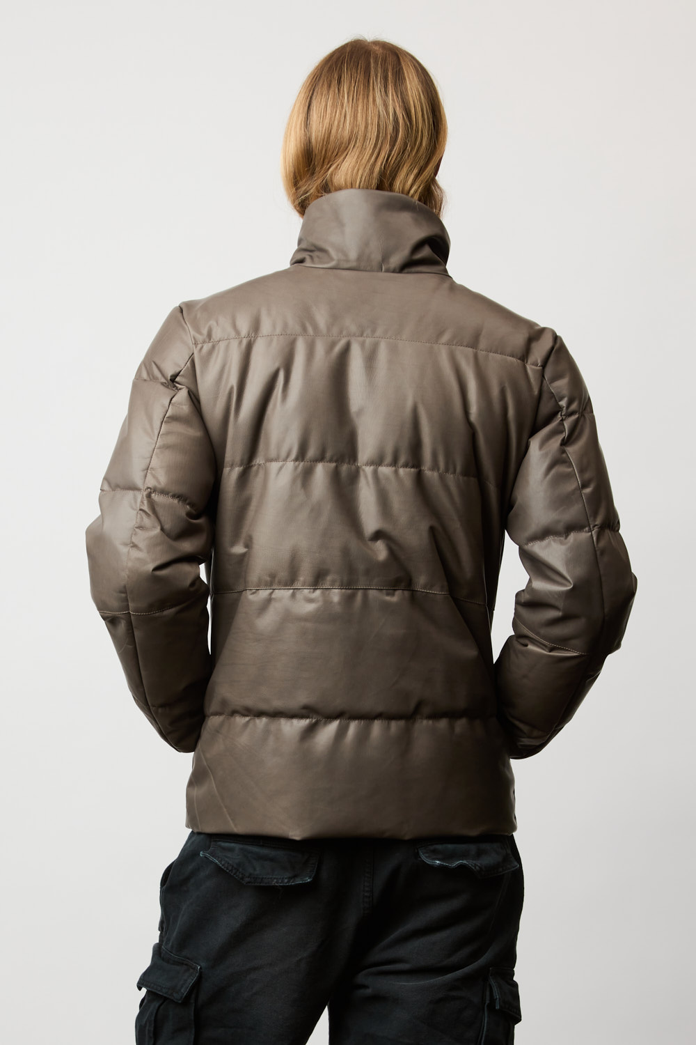 Giorgio Brato | Down Jacket On Leather