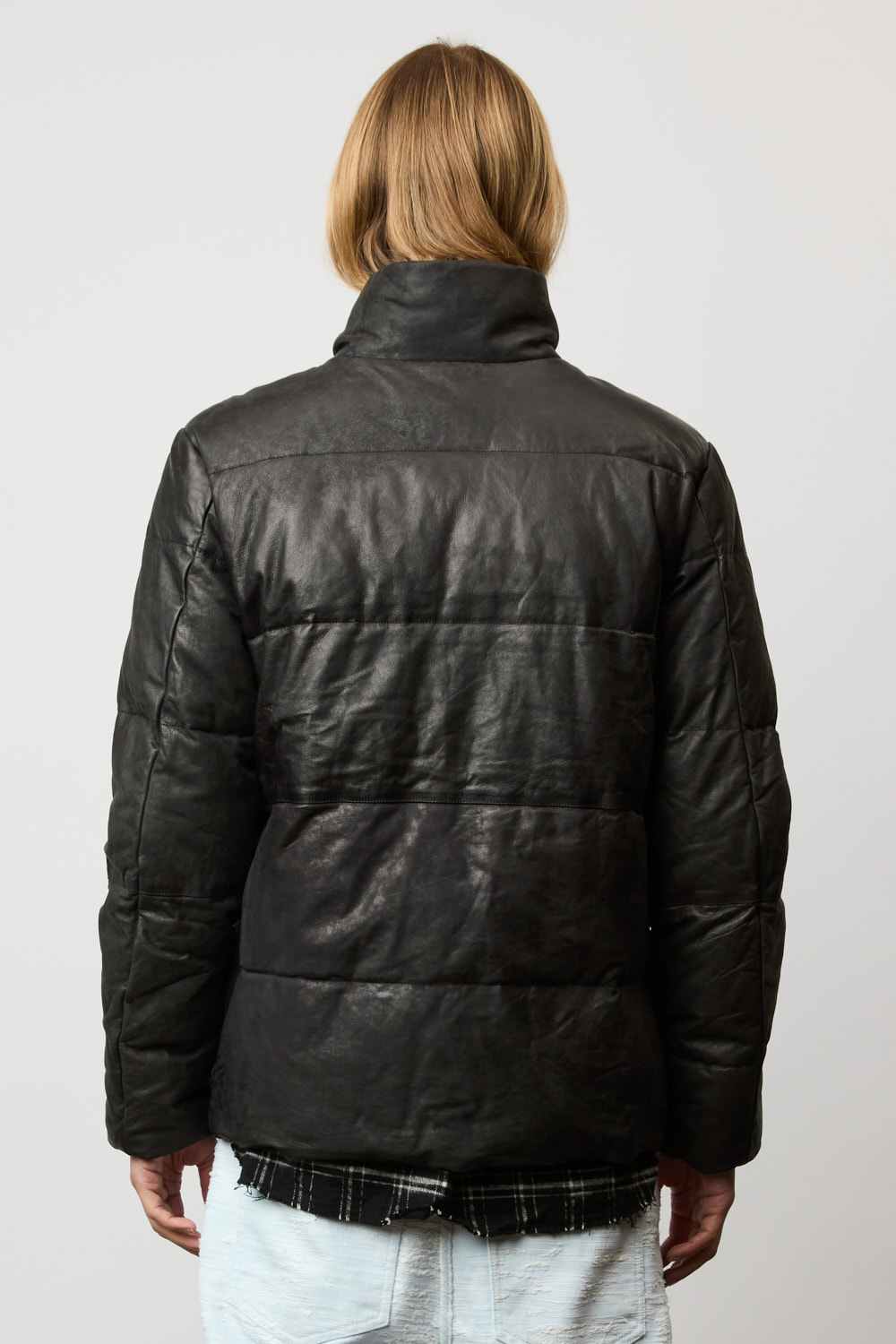 Giorgio Brato | Down Jacket On Leather