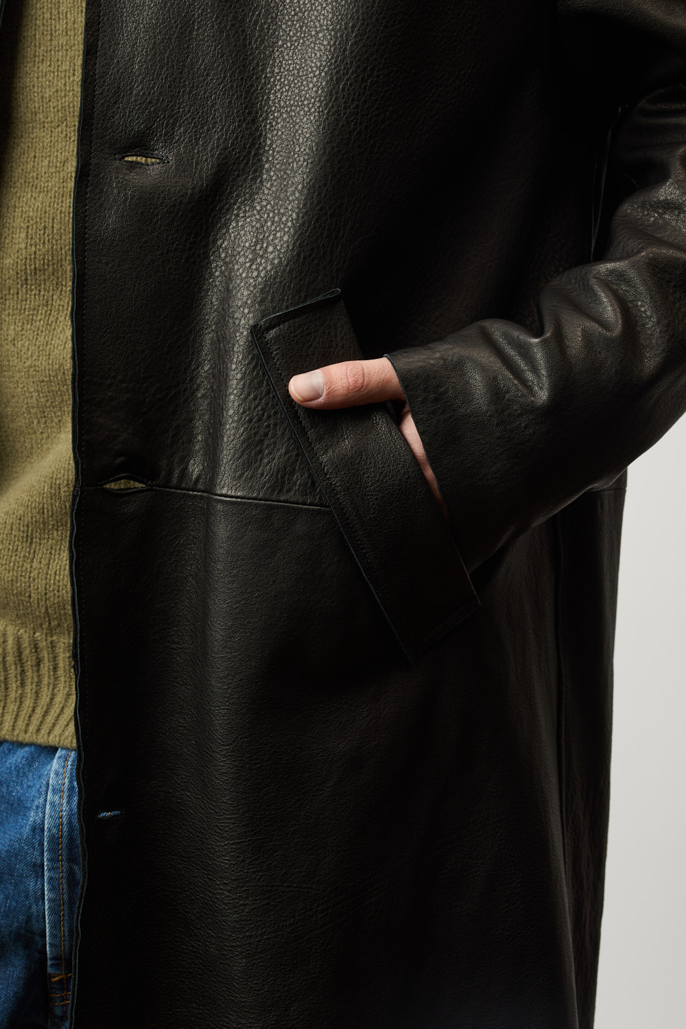 Giorgio Brato | Leather Coat