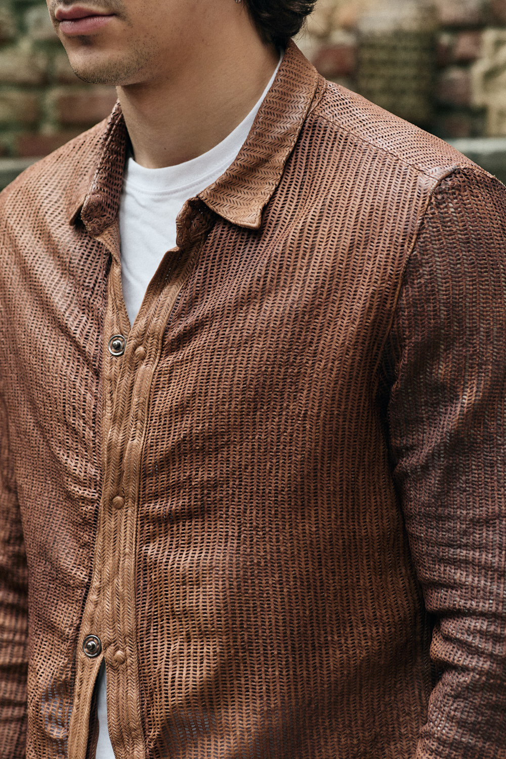 Giorgio Brato | Camicia In Pelle