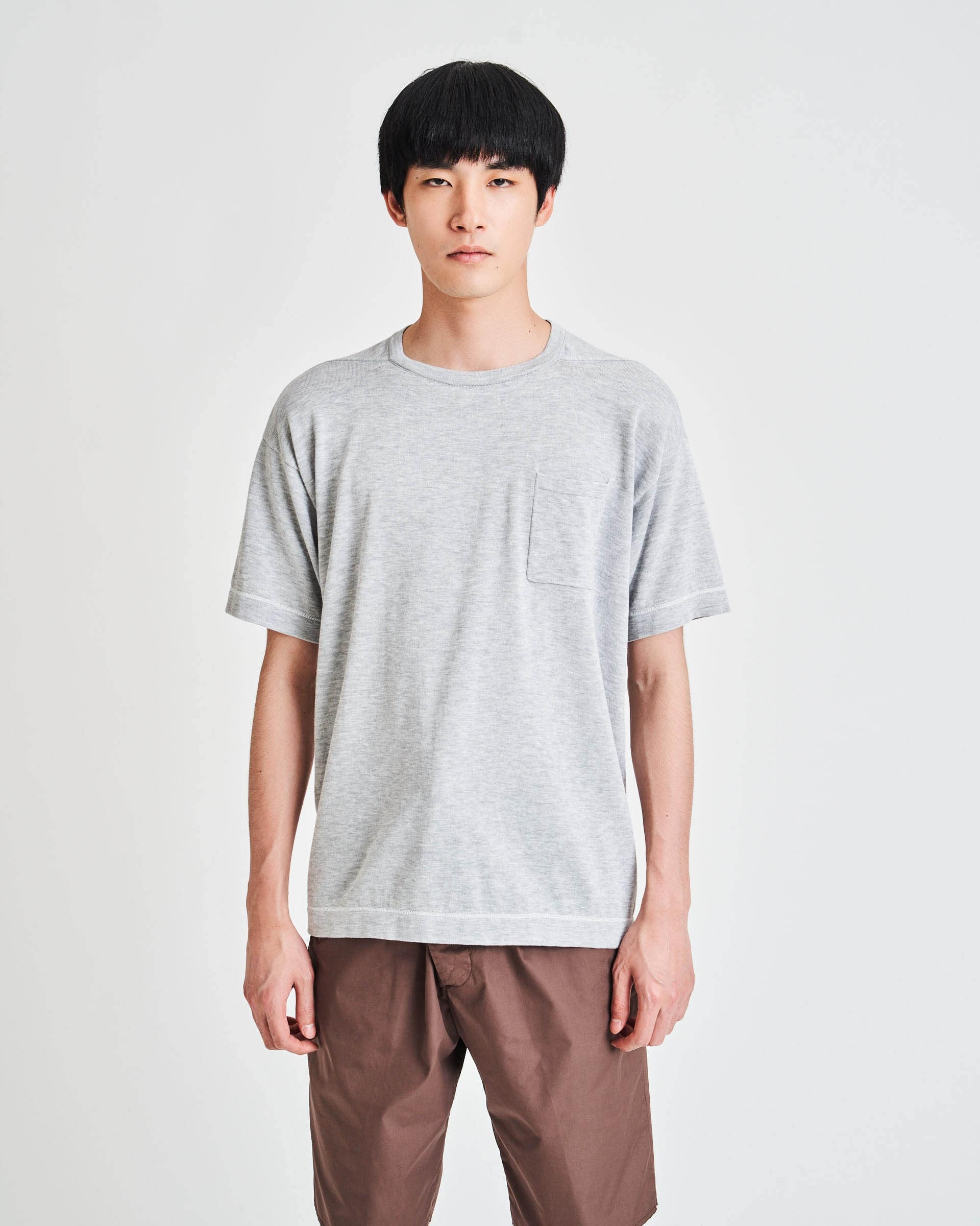 The Market Store | Round Neck T-shirt With Pocket