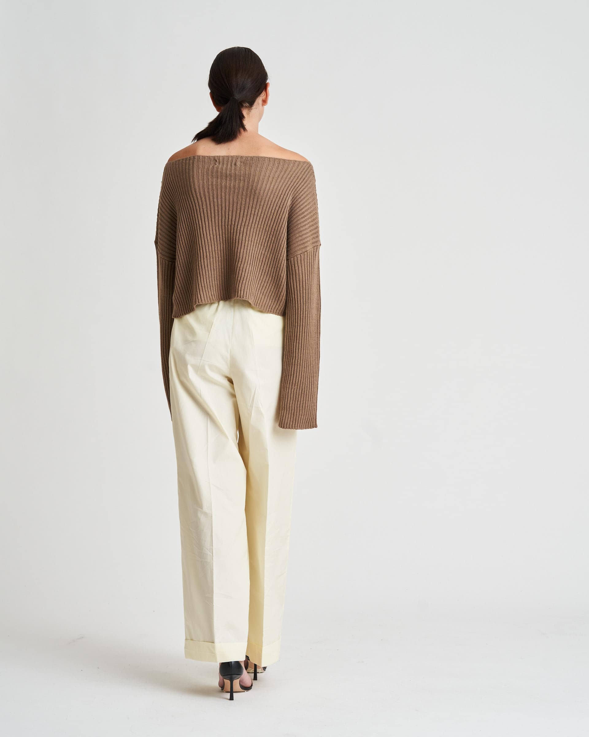 The Market Store | Over Ribbed Sweater