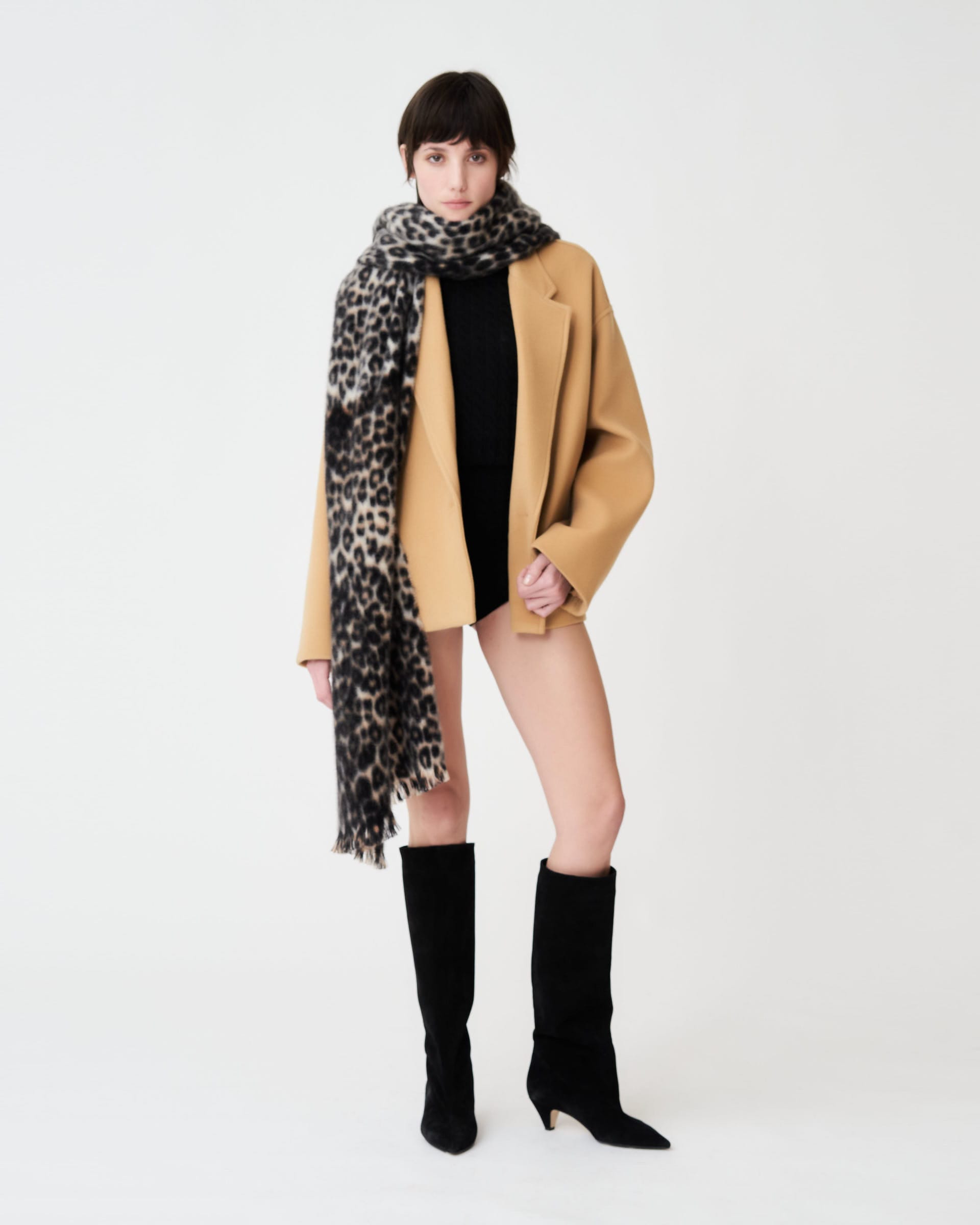 The Market Store | Spotted Gauzed Scarf