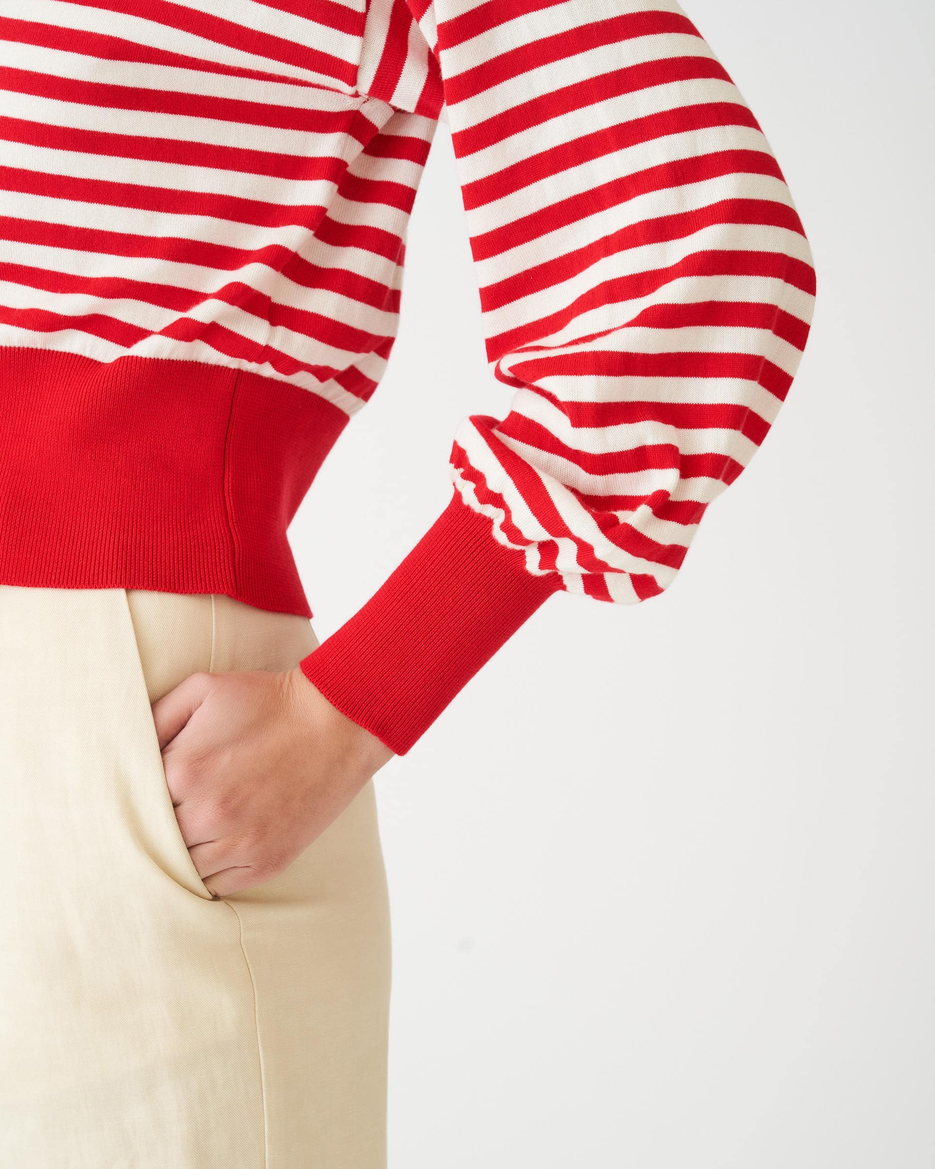 The Market Store | Striped Knit Cardigan