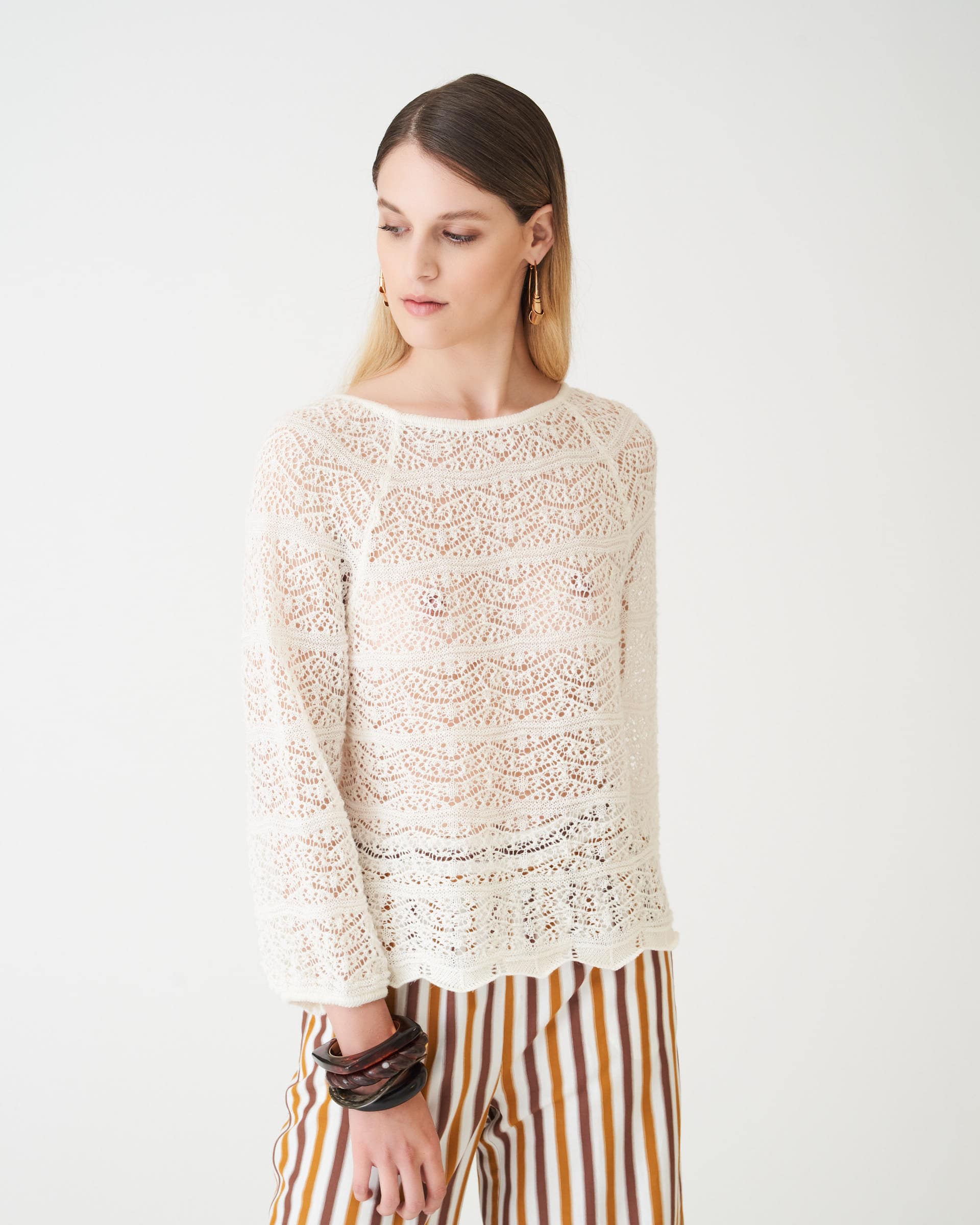 The Market Store | Perforated Sweater