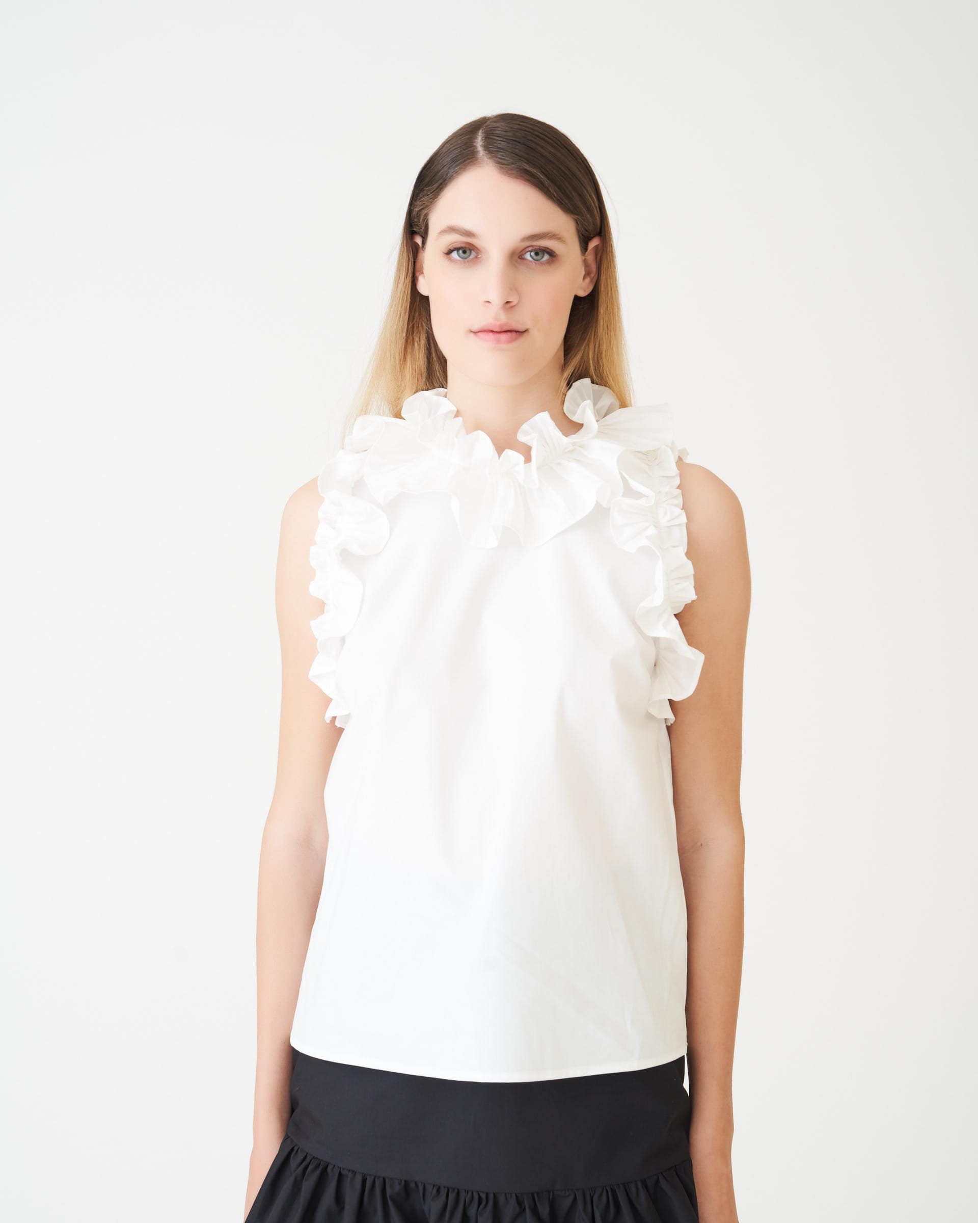 The Market Store | Top With Plisse '