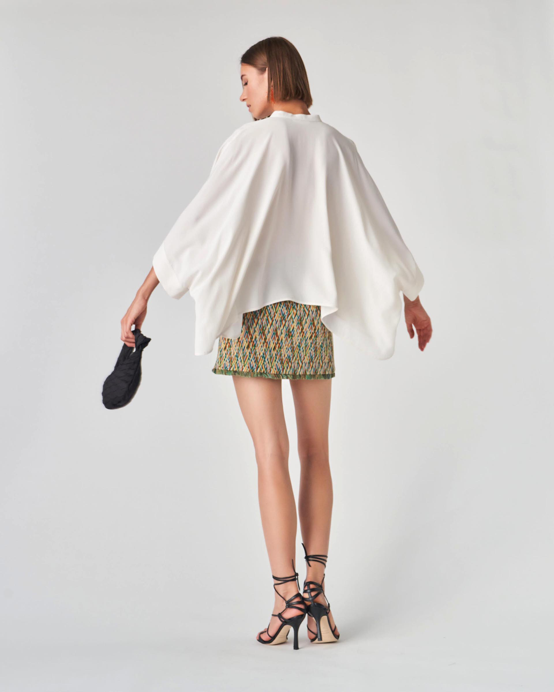 The Market Store | Over Blouse With Bat Sleeves