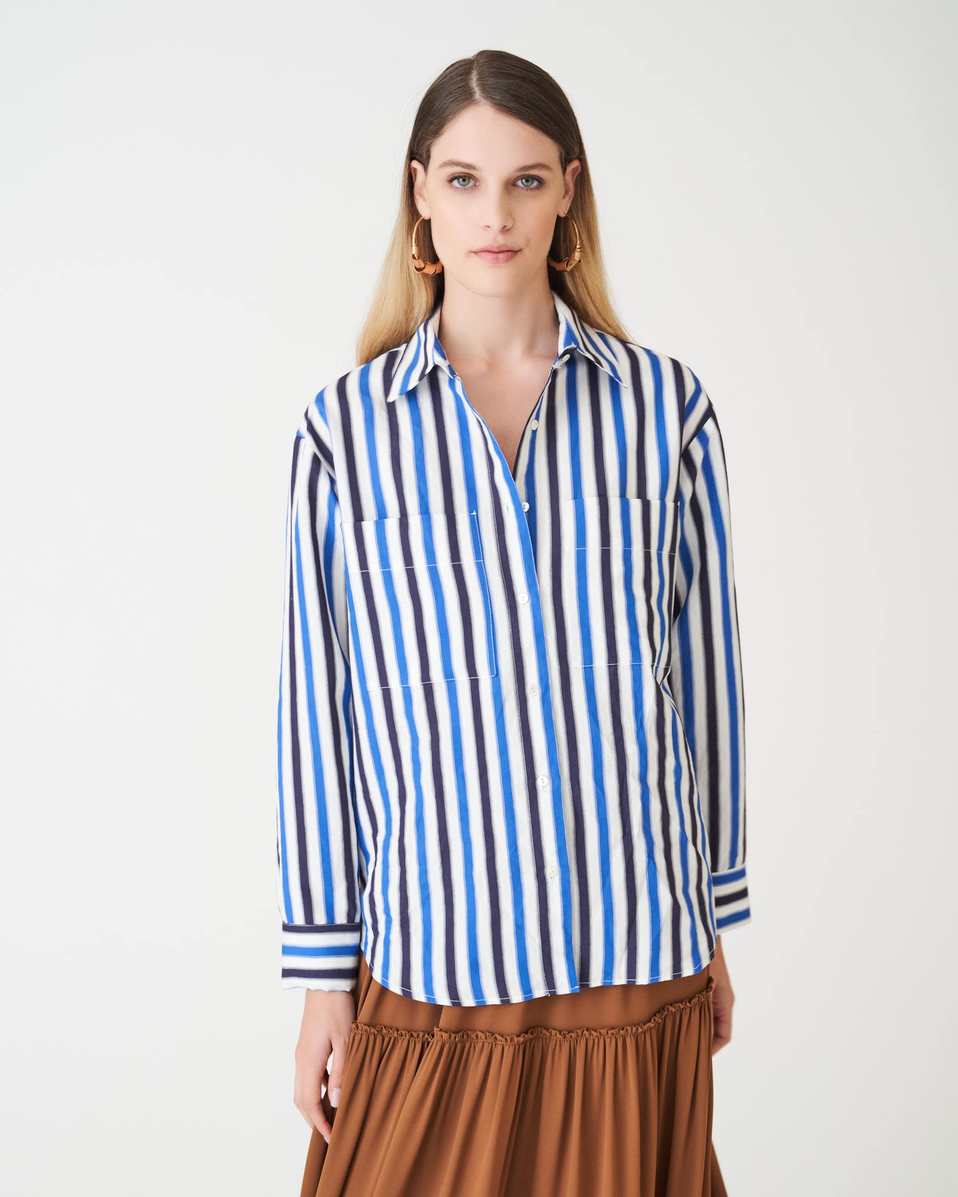The Market Store | Vertical Striped Shirt