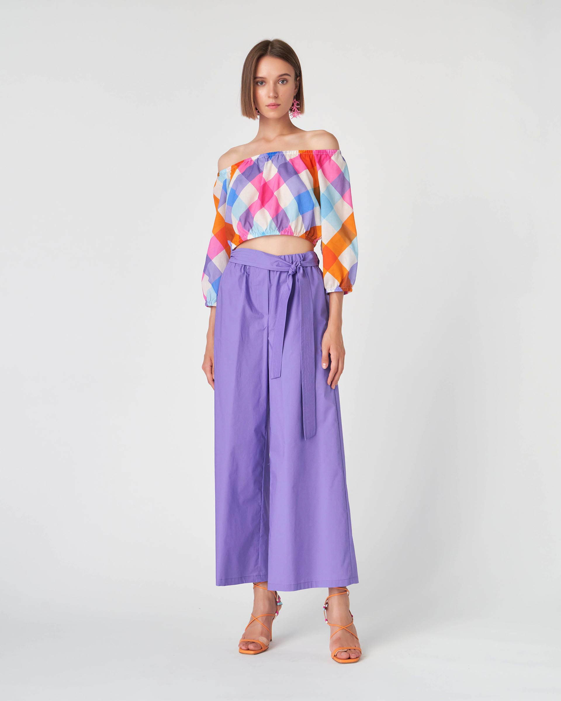 The Market Store | Pantalone Con Cintura In Vita Abbinata