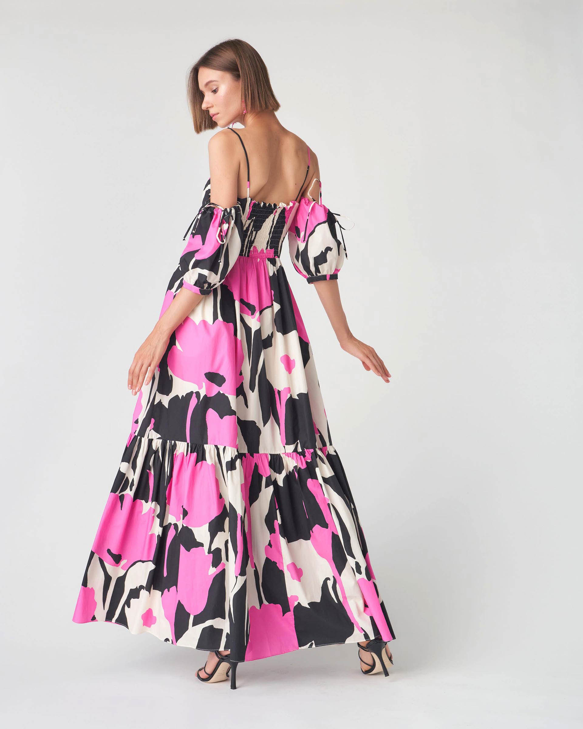 The Market Store | Patterned Long Dress