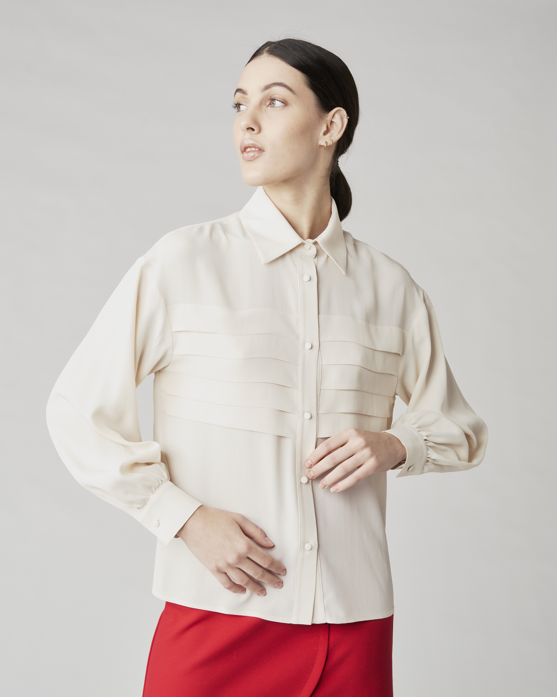 The Market Store | Blouse With Plisse