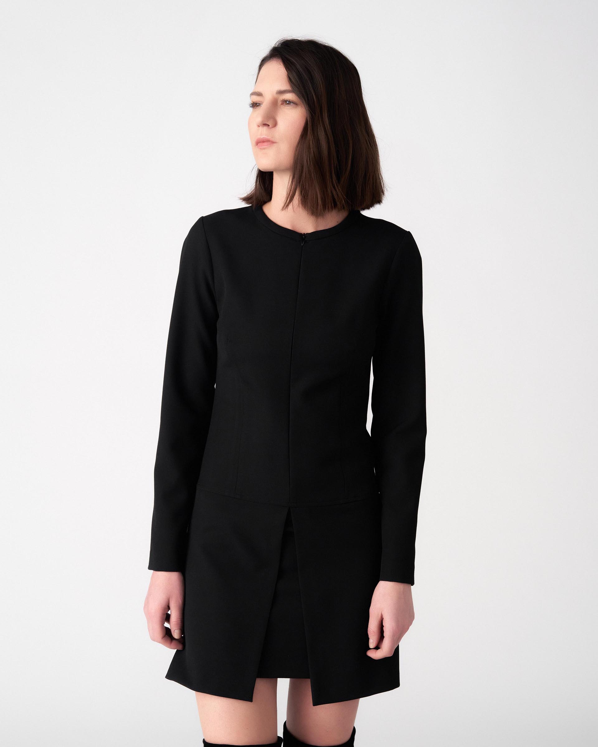 The Market Store | Short Dress With Long Sleeves
