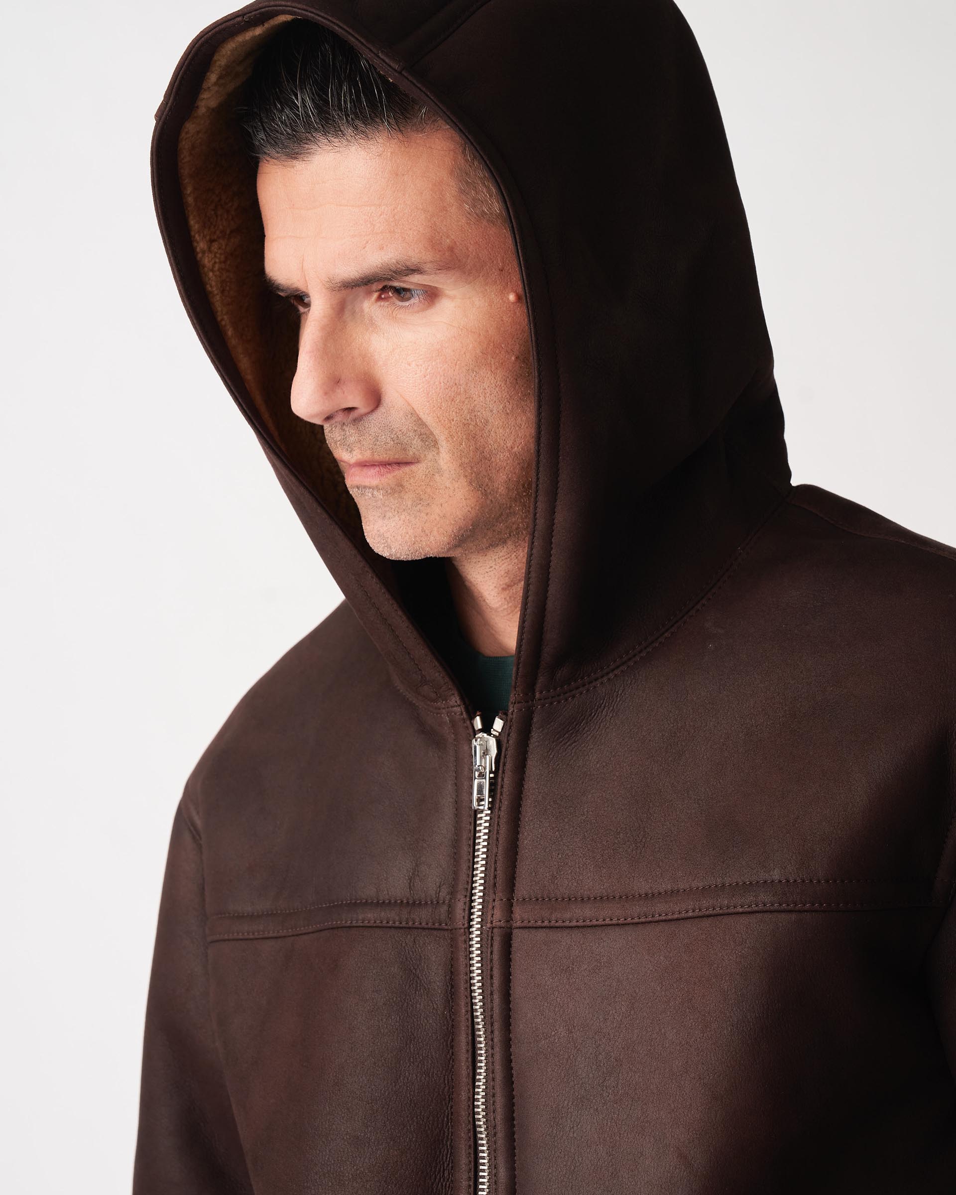 The Market Store | Giacca Full Zip In Montone
