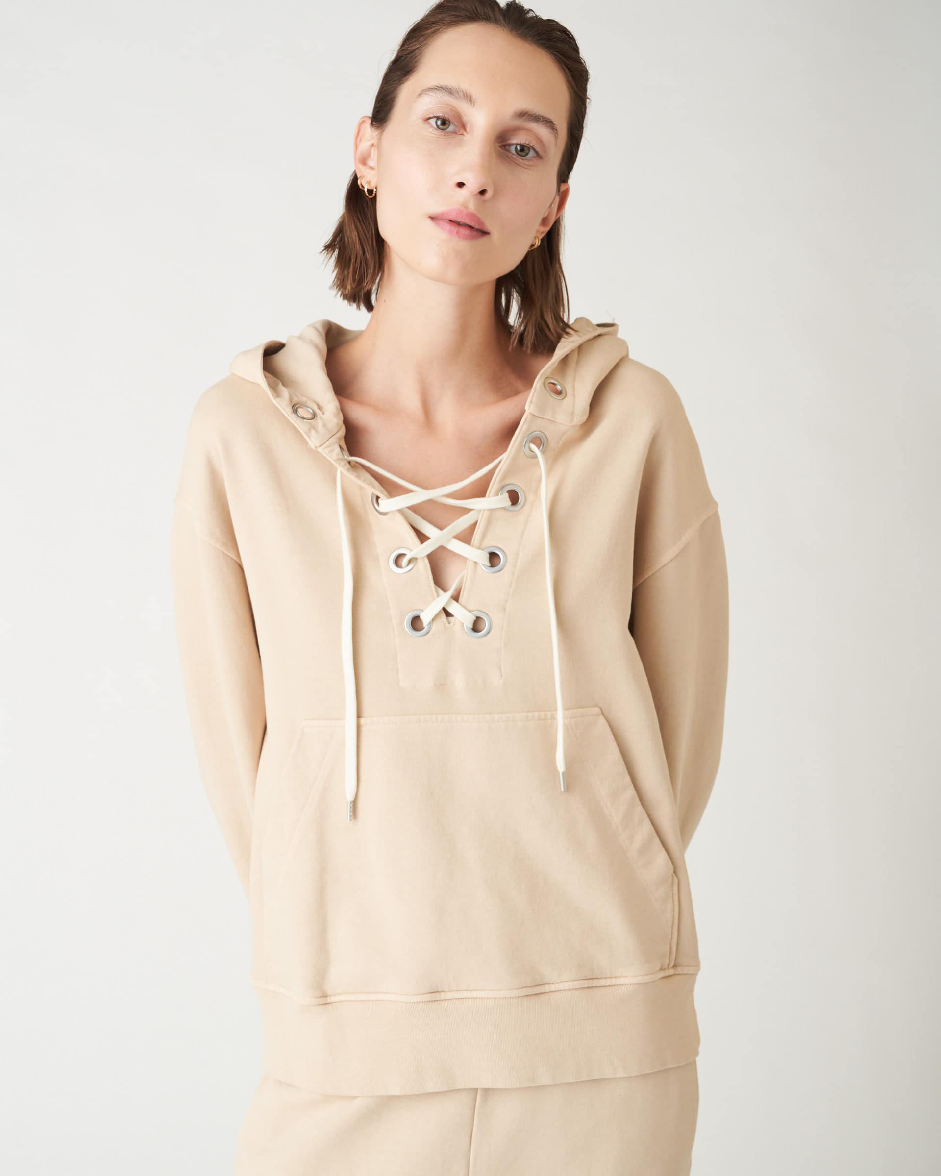 The Market Store | Hooded Sweatshirt With Sails