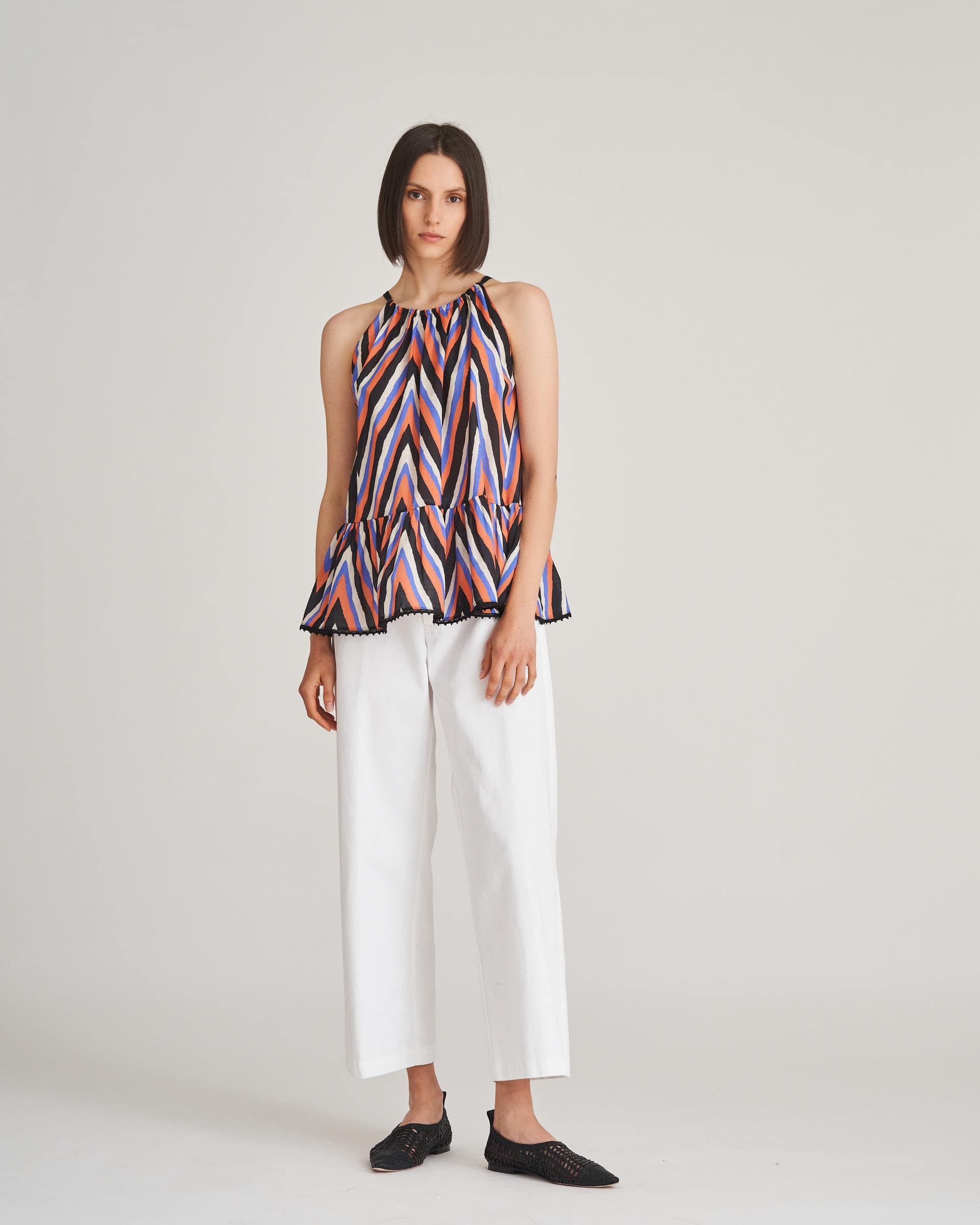 The Market Store | Patterned Sleeveless Top