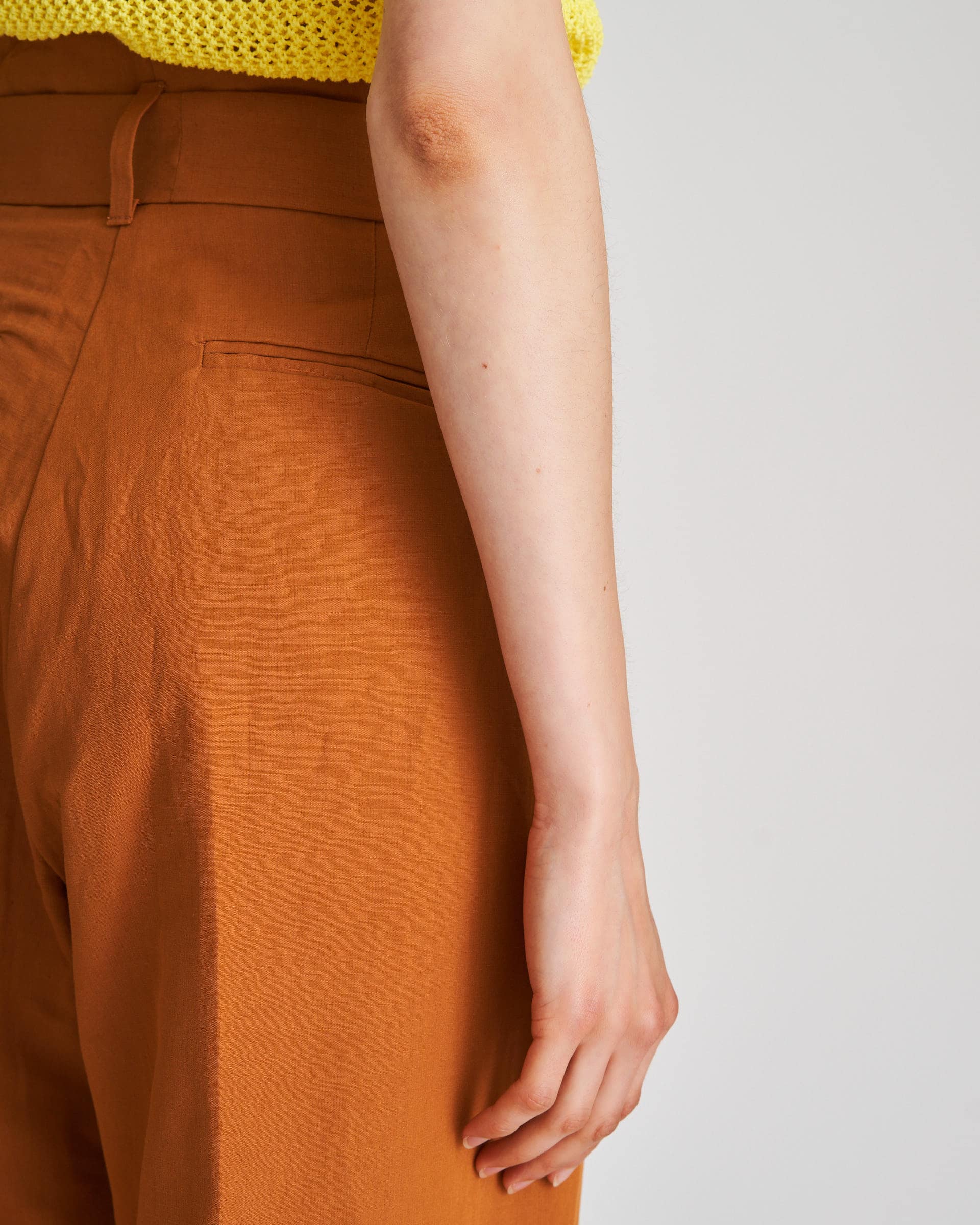 The Market Store | High Waisted Trousers With Belt