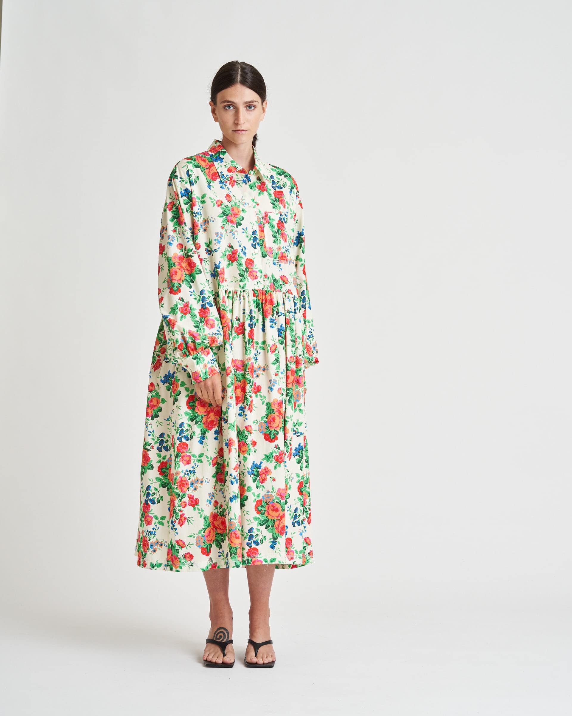 The Market Store | Wide Chemisier Dress