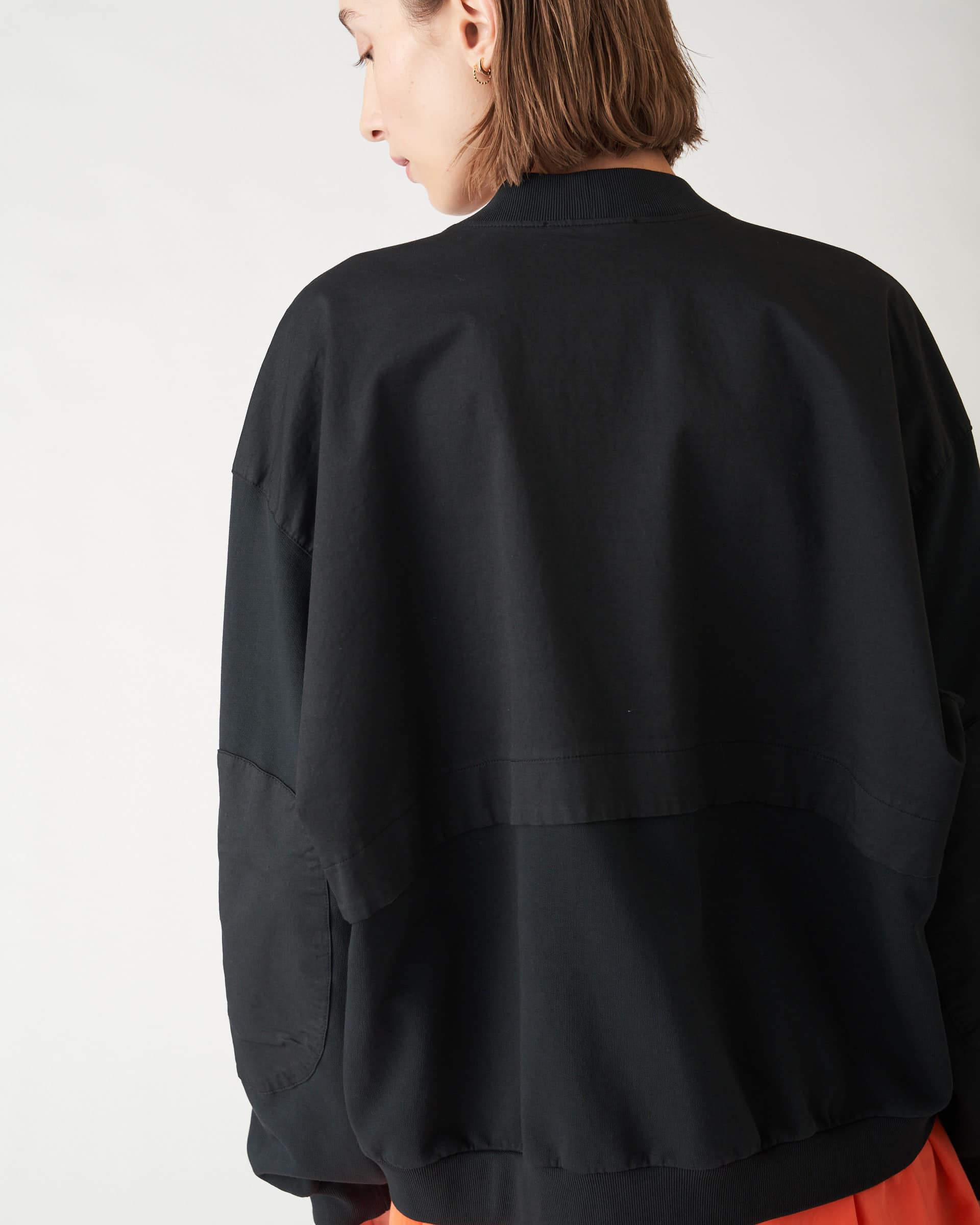 The Market Store | Cotton And Fleece Bomber Jacket