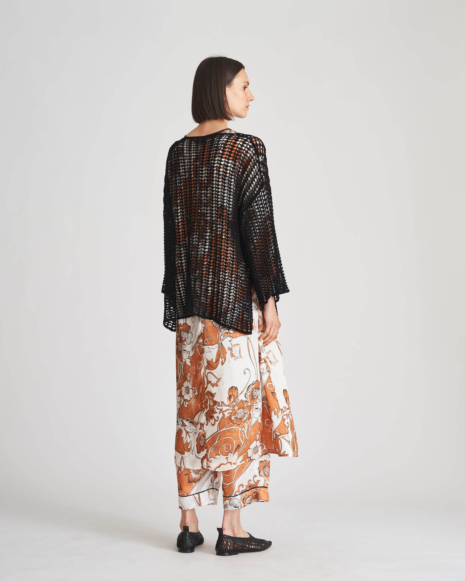 The Market Store | Over Boat Sweater With Large Openwork