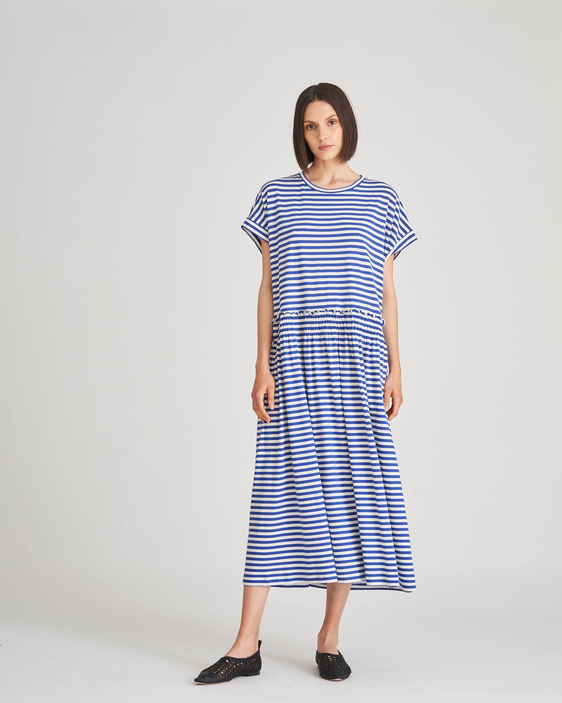 The Market Store | Wide Striped Jersey Dress