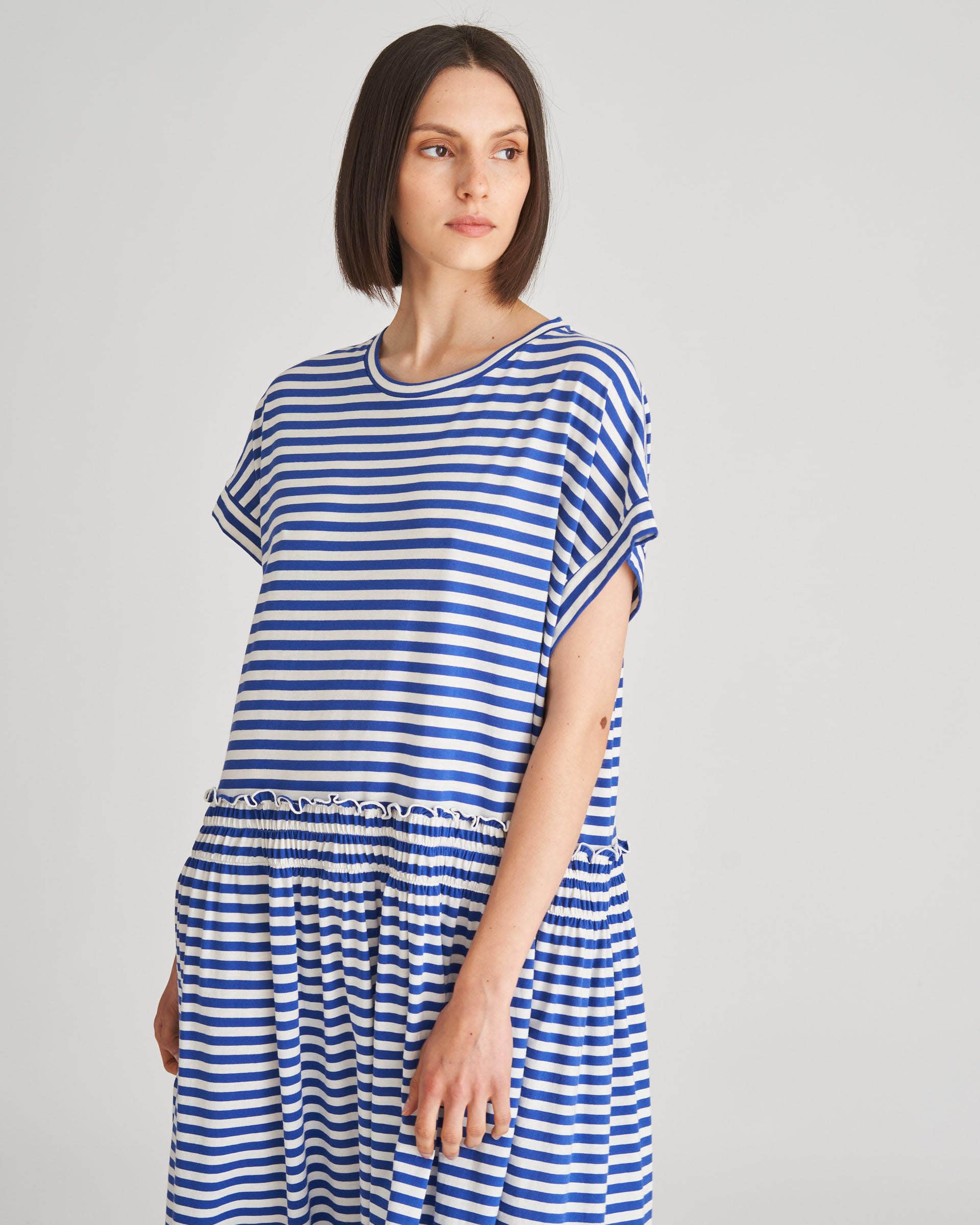 The Market Store | Wide Striped Jersey Dress