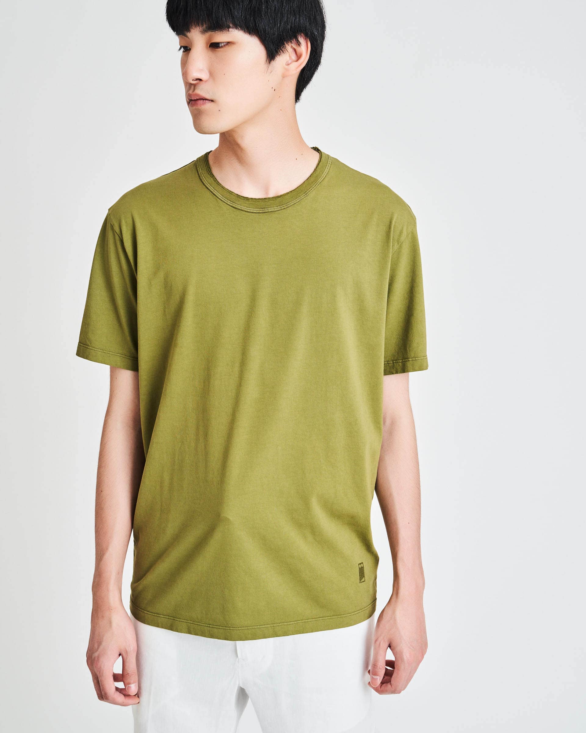 The Market Store | Crew Neck T-shirt With Back Print