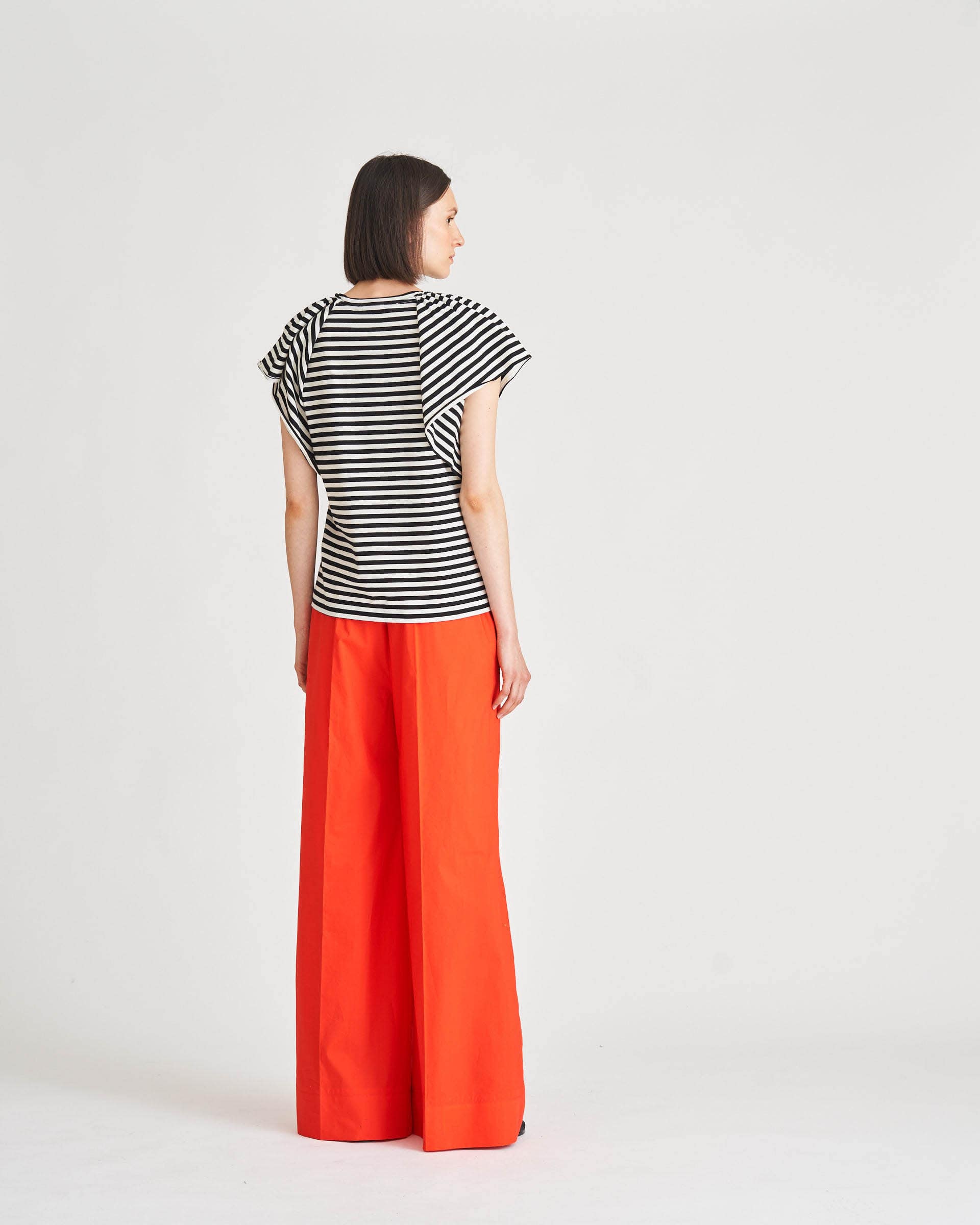 The Market Store | Striped T-shirt With Flap