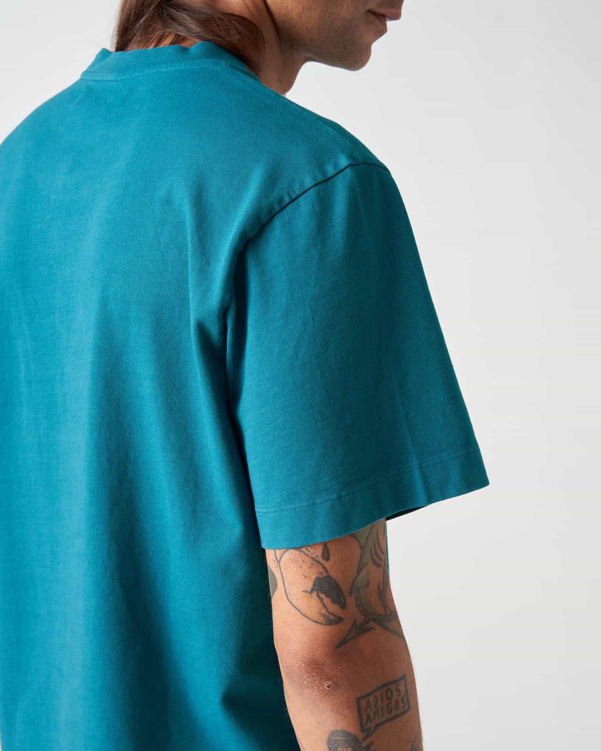 The Market Store | Printed Heavy Jersey Crewneck T-shirt