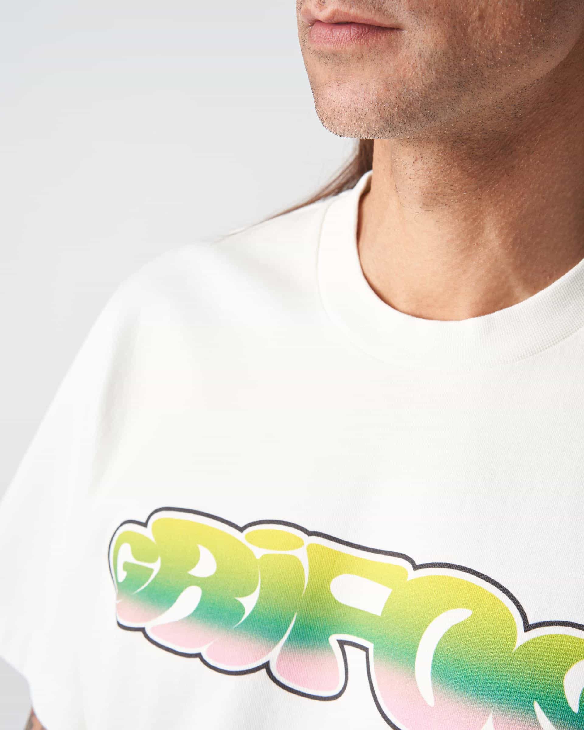 The Market Store | T-shirt Girocollo Jersey Pesante Stampata