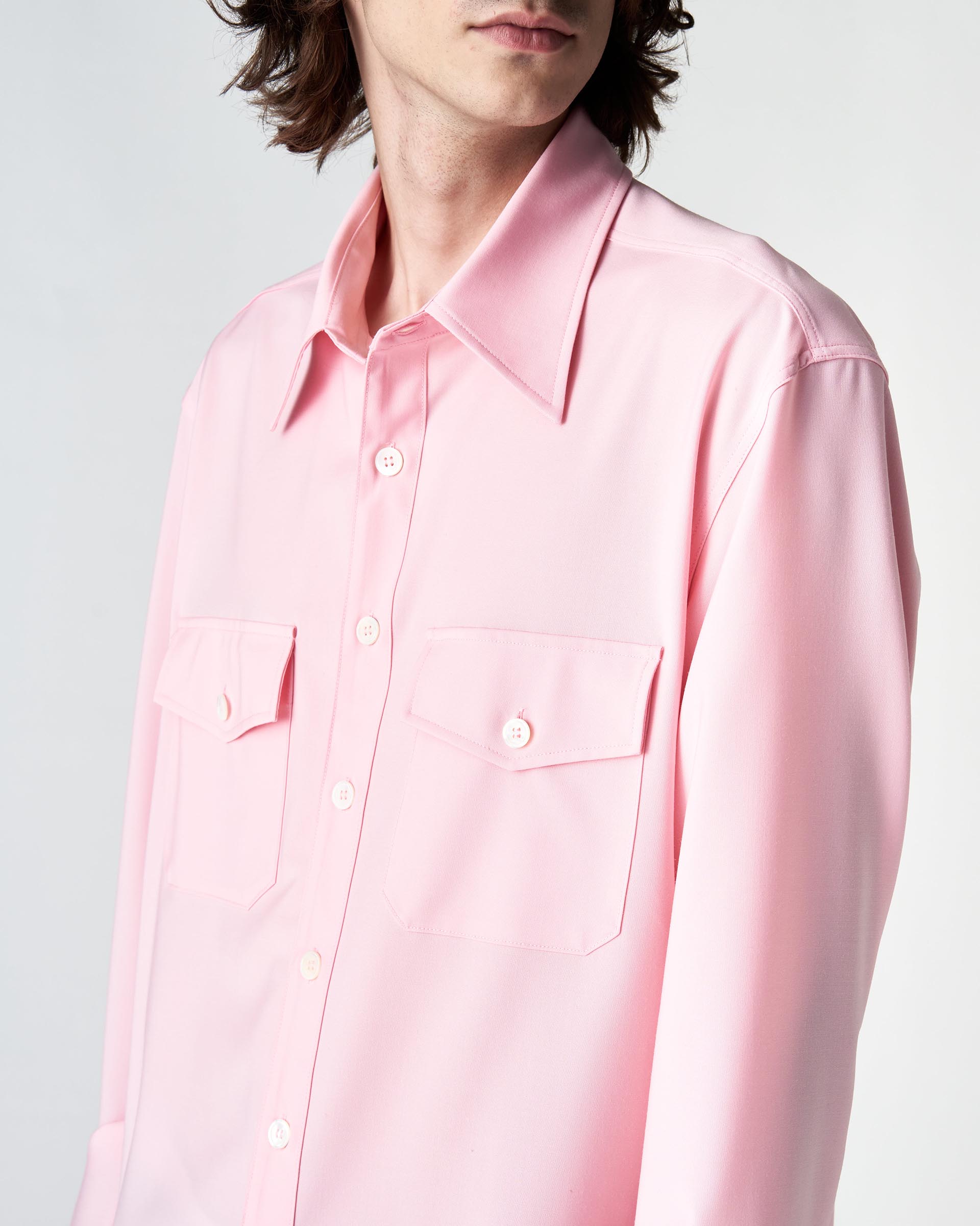 The Market Store | Technical Wool Over Shirt