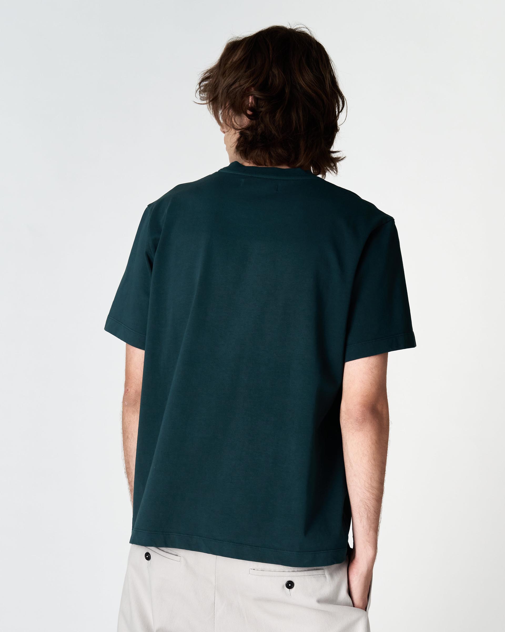 The Market Store | Crewneck T-shirt Printed In Heavy Jersey