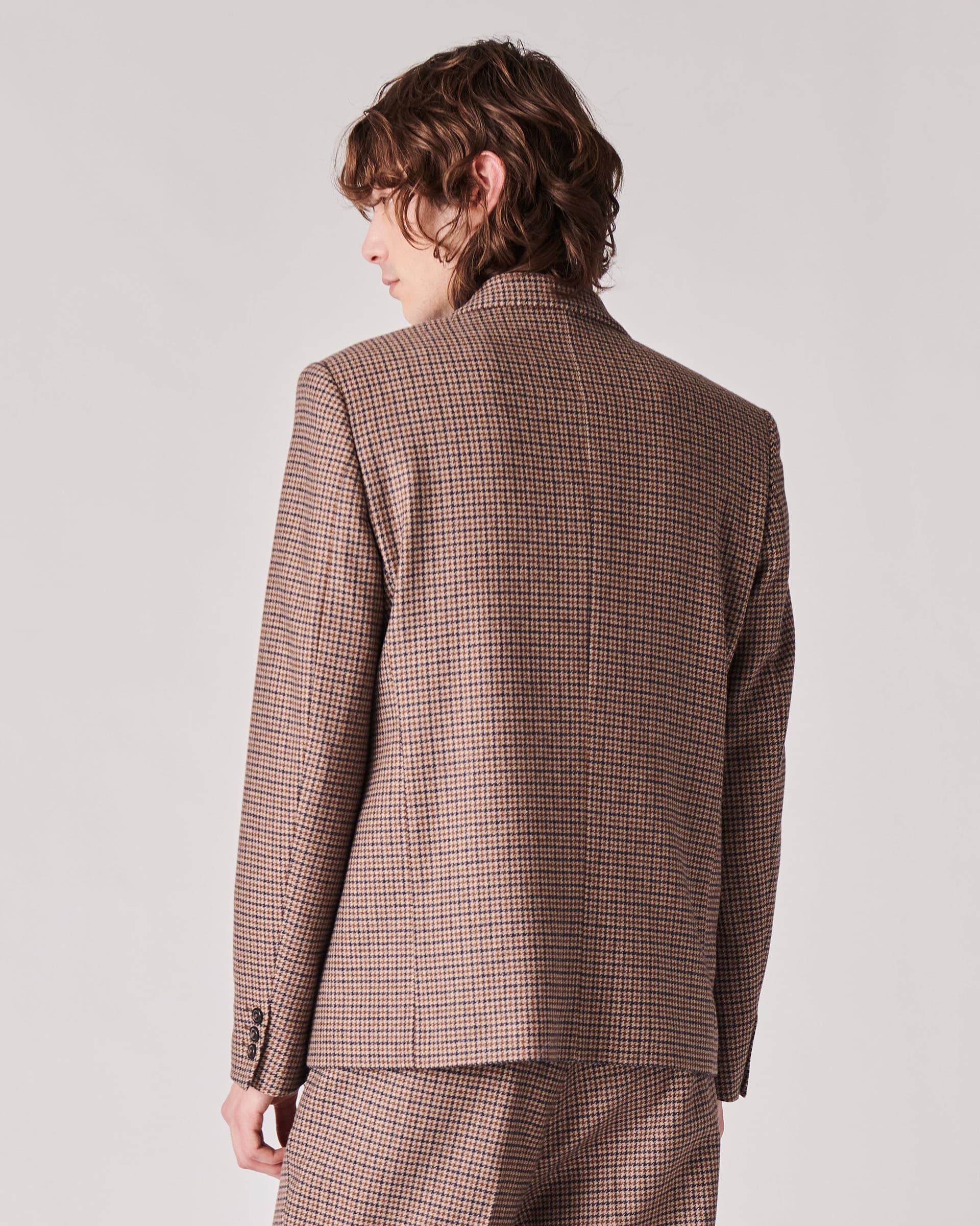 The Market Store | Double-breasted Checked Jacket