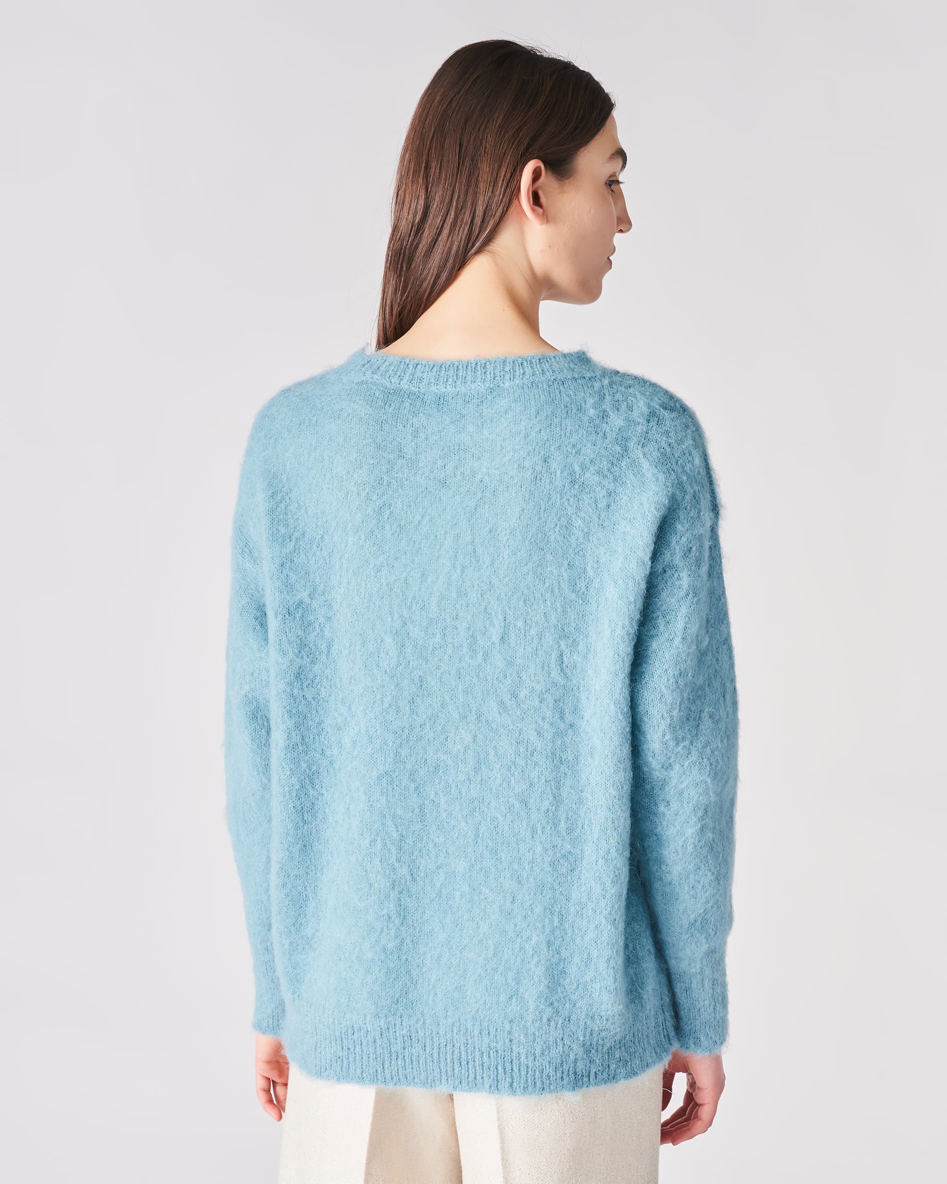 The Market Store | Brushed Crew Neck Sweater