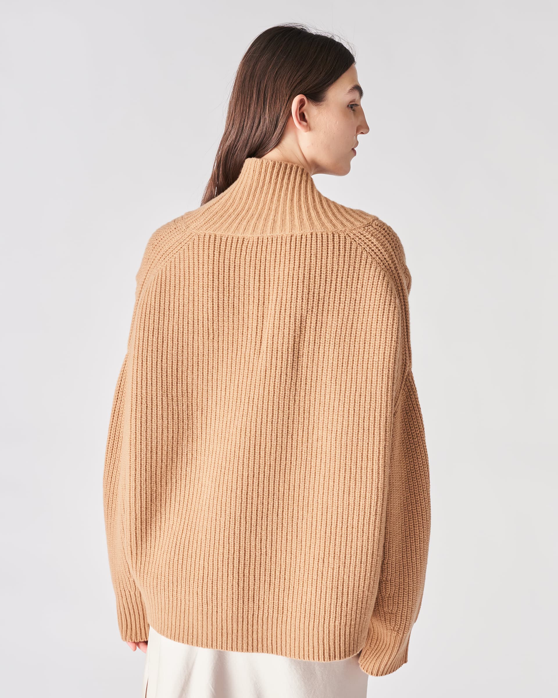 The Market Store | English Ribbed Turtleneck Sweater