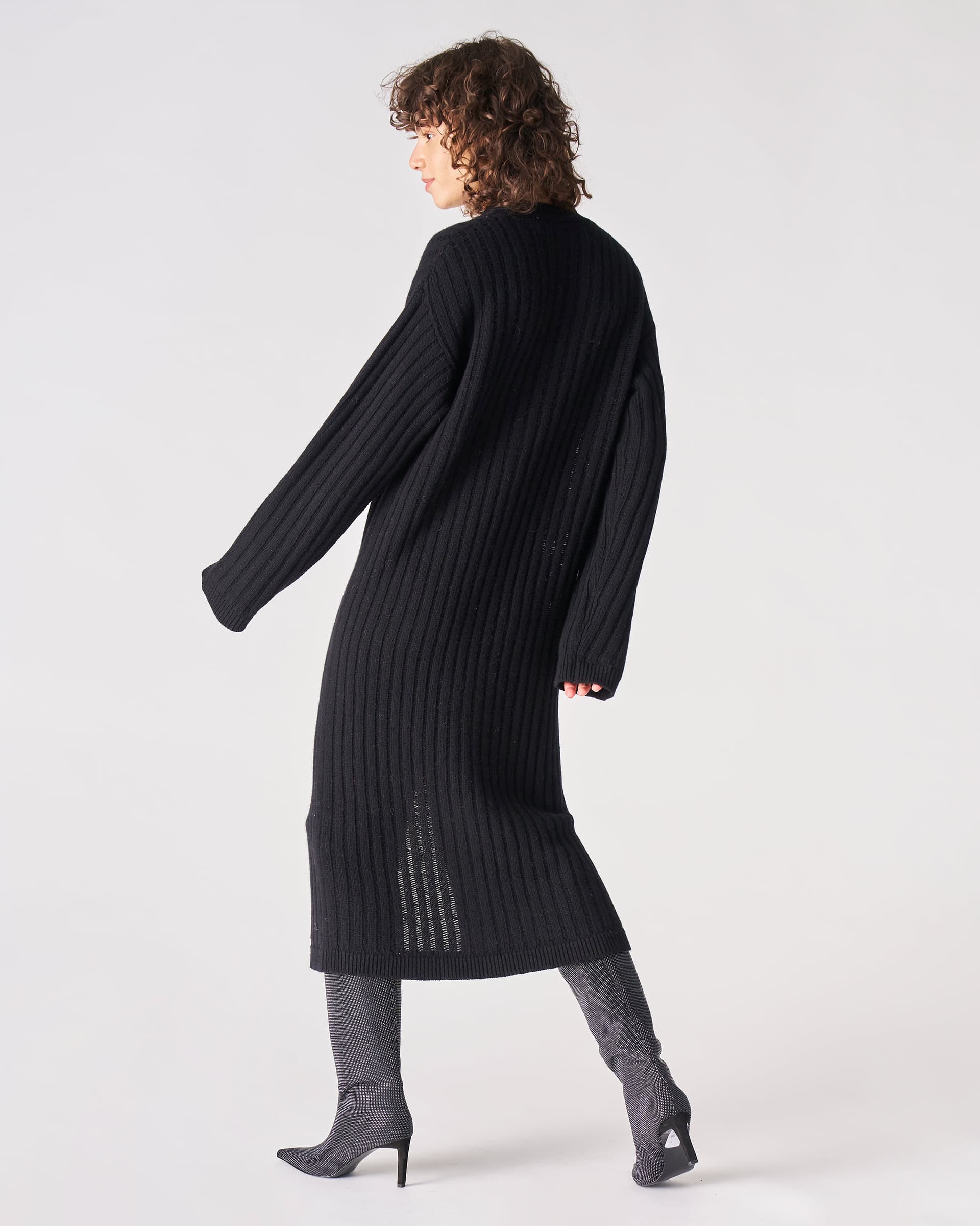 The Market Store | Ribbed Knit Cardigan