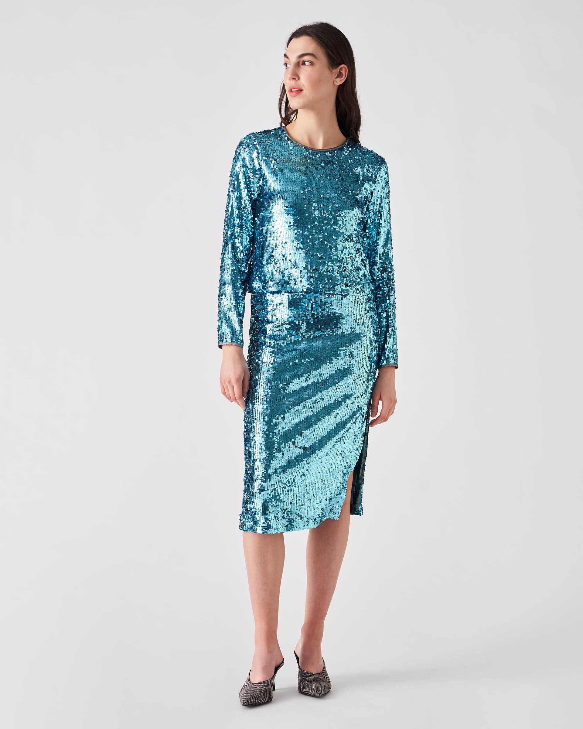 The Market Store | Sequin Pencil Skirt