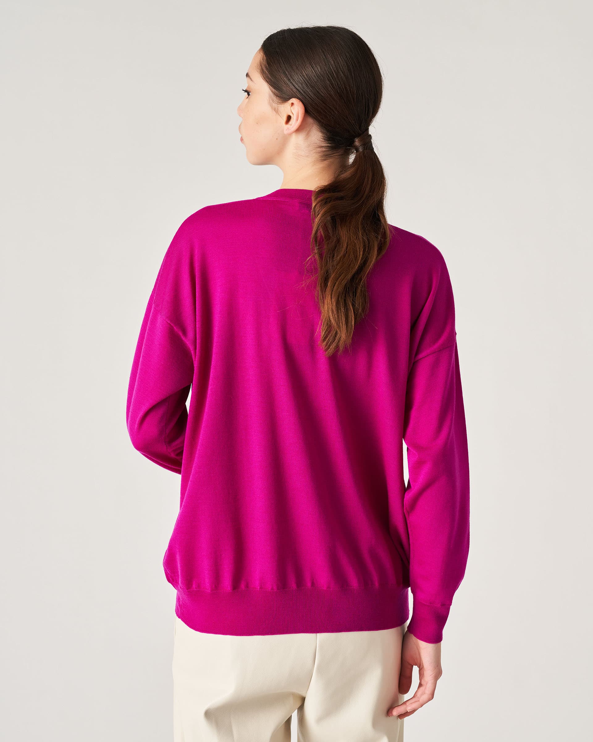 The Market Store | Oversized V-neck Sweater